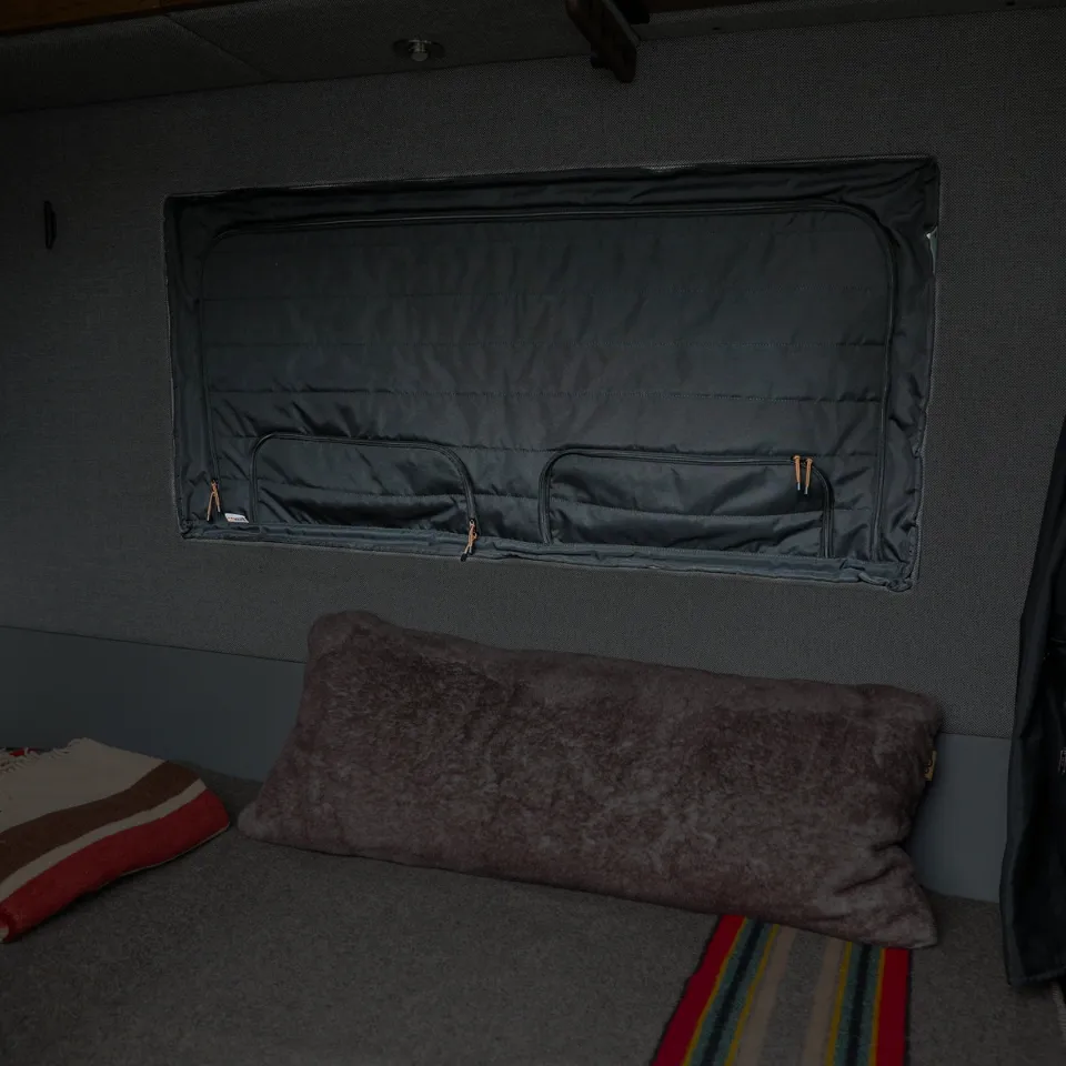 CLIMA-SHADE™ Insulated Groove Lounge Window Cover - STO
