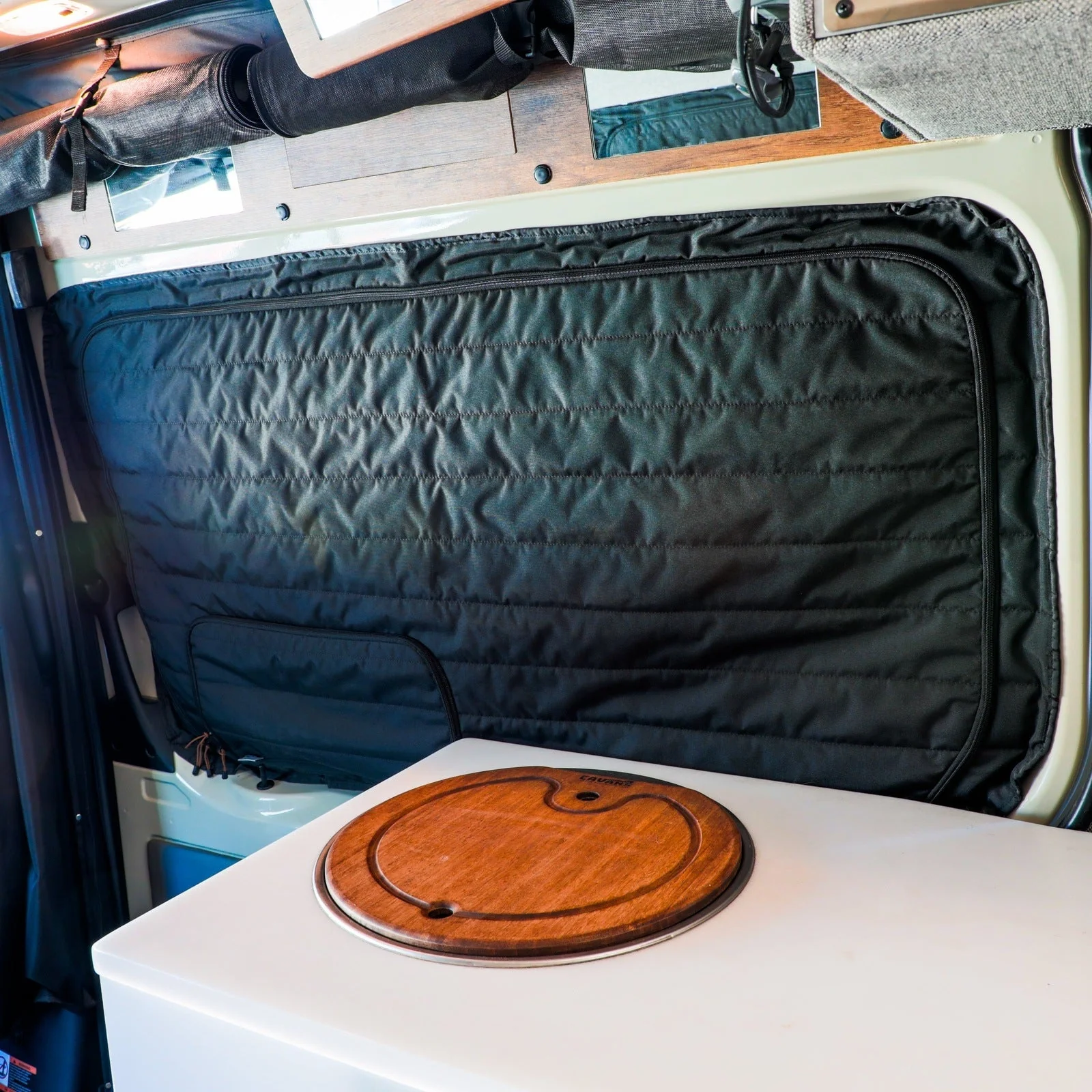 CLIMA-SHADE™ Insulated Sliding Door Window Cover for Storyteller Overland Mode - Image 3