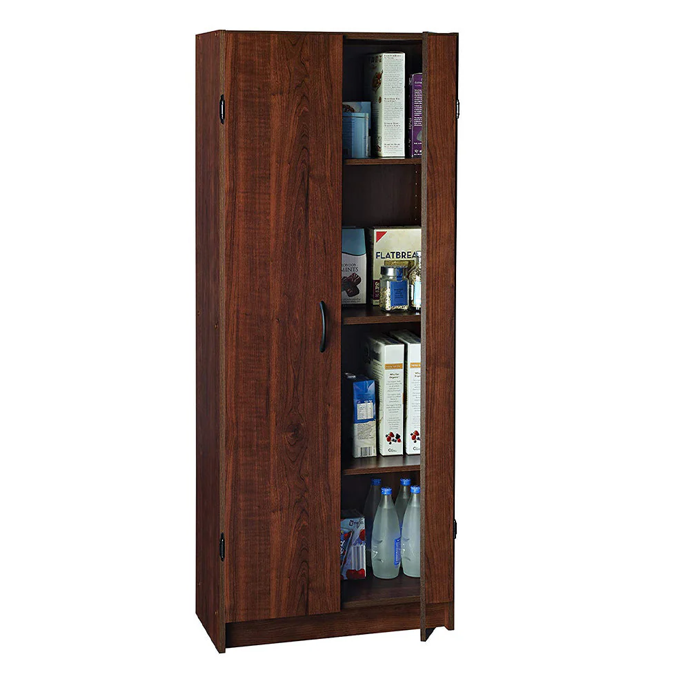 ClosetMaid 1308 Freestanding Kitchen Organization Pantry Cabinet, Dark Cherry - Image 4