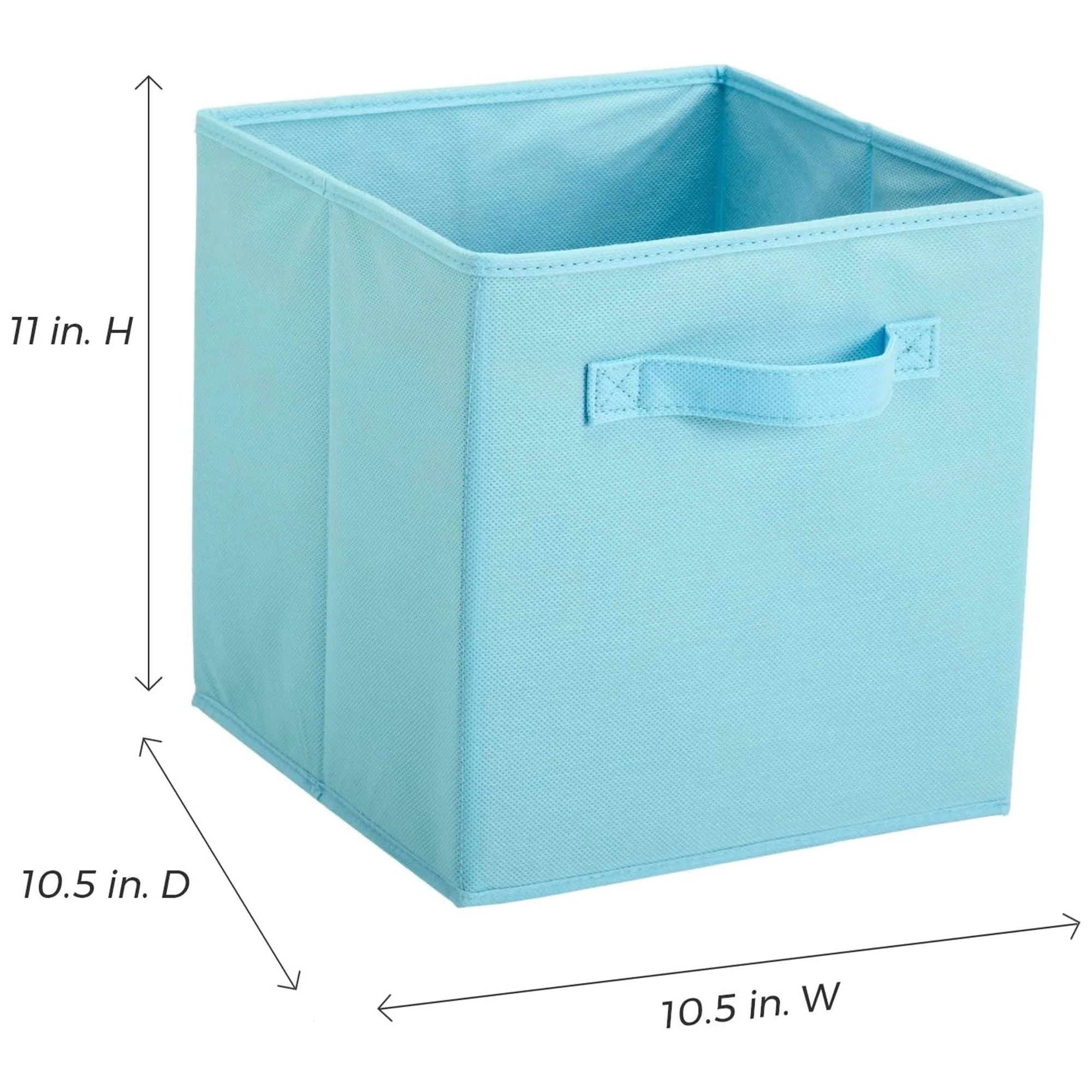ClosetMaid Cubeicals Fabric Storage Drawer Home or Office Organizer, Light Blue - Image 5