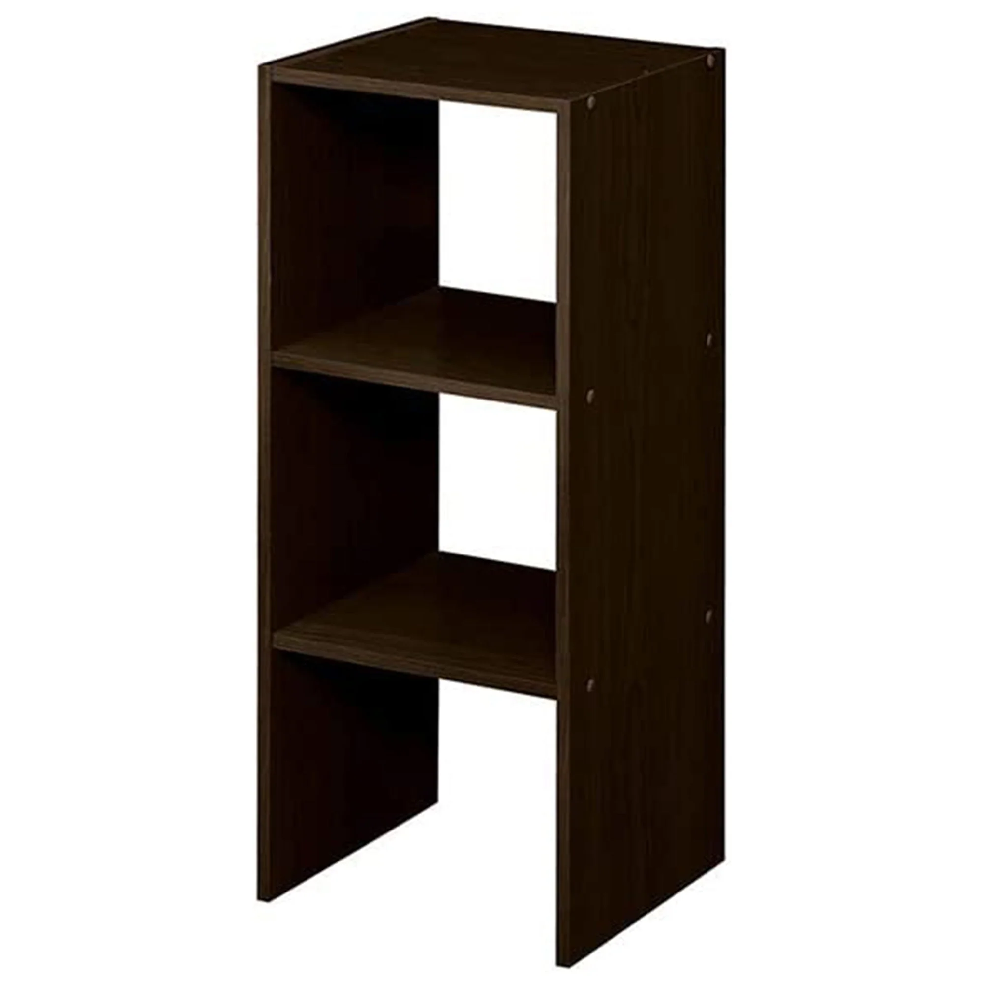 ClosetMaid Decorative Home Stackable 2-Cube Organizer Storage, Espresso (2 Pack) - Image 2