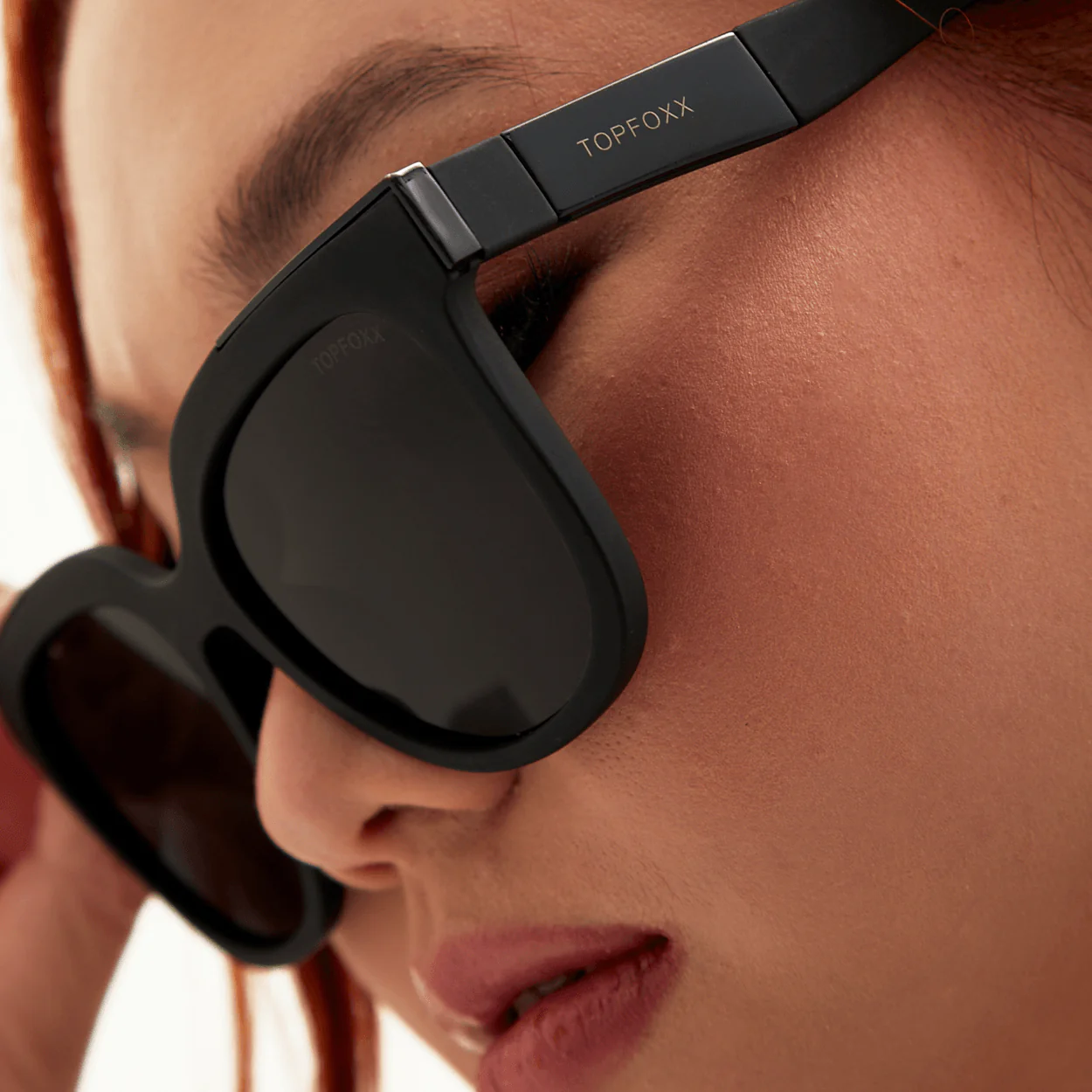 Coco - Sustainable Black Frame Black Lens Wayfarer Sunglasses - Image 5