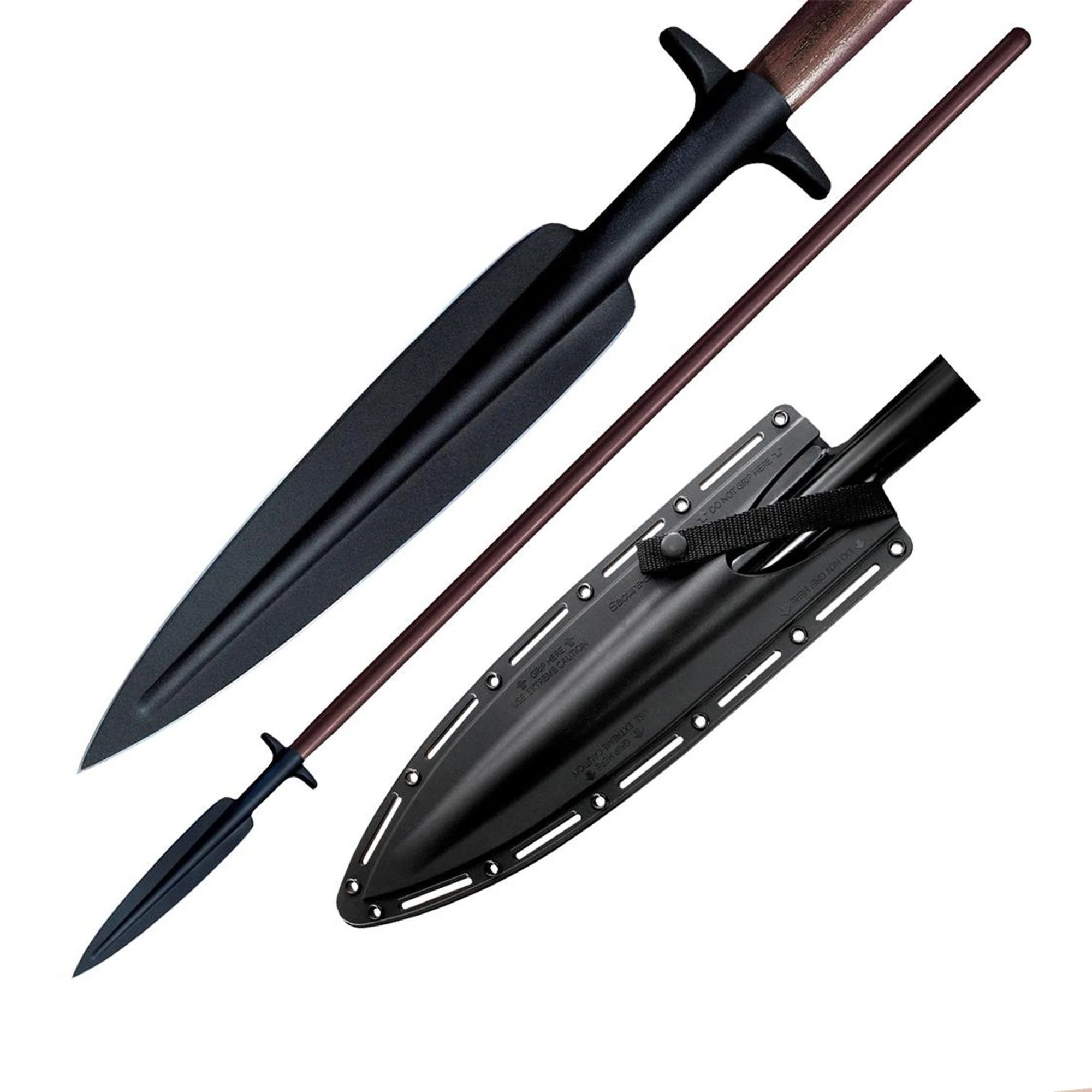Cold Steel Medium Carbon SK 5 Steel Boar Hunting Spear with Ex Sheath (2 Pack) - Image 6