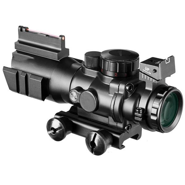 Compact 4x32 Scope with Fiber Optic Front Sight - Image 4