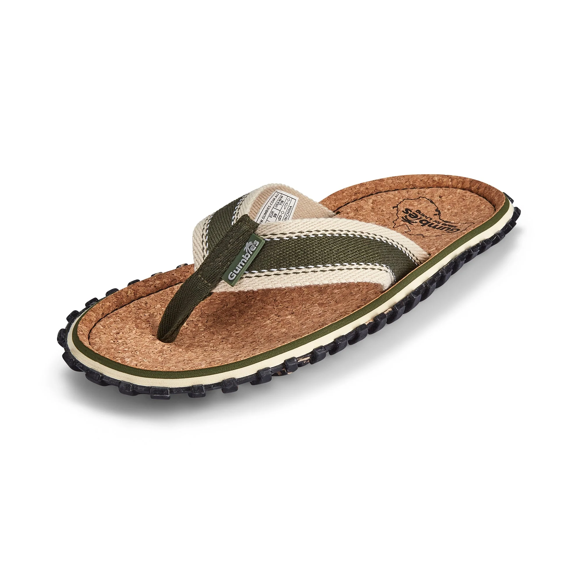 Corker Flip-Flops - Women's - Khaki - Image 3