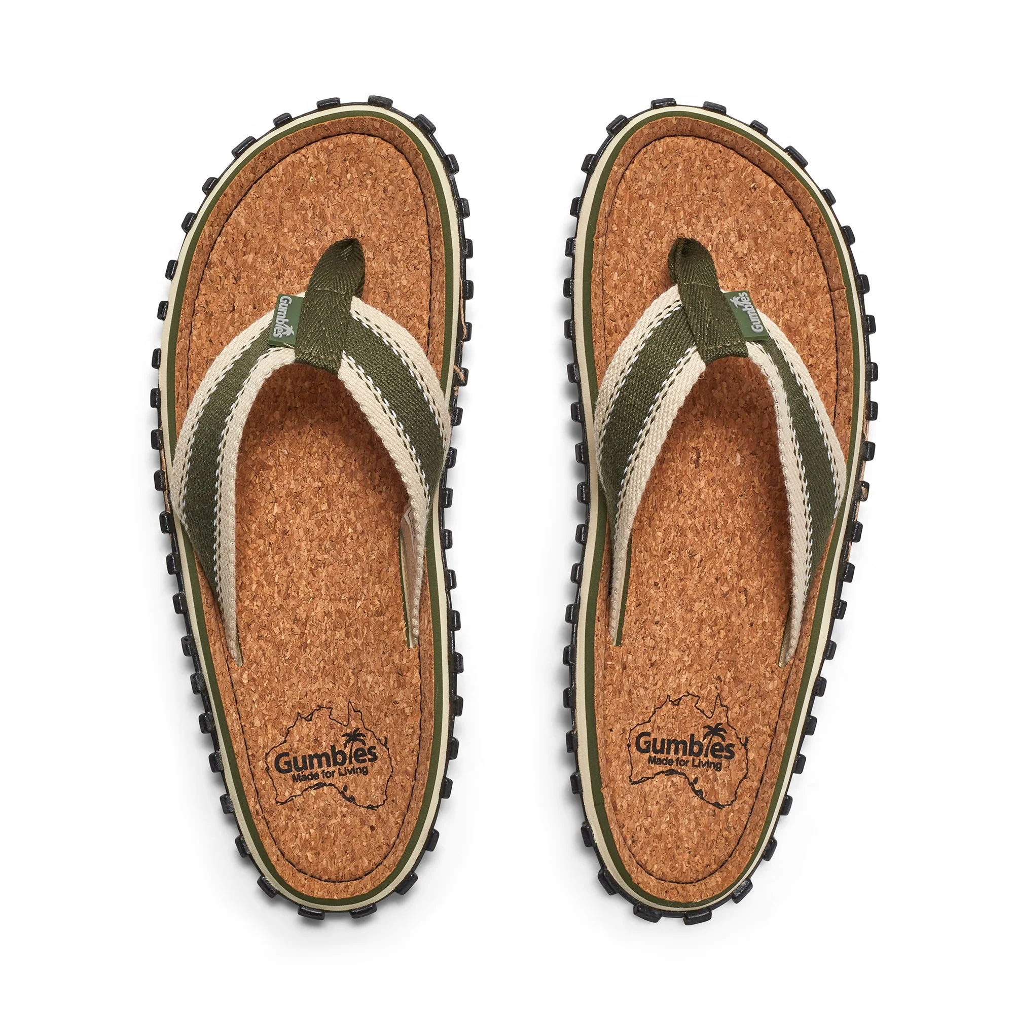Corker Flip-Flops - Women's - Khaki - Image 5