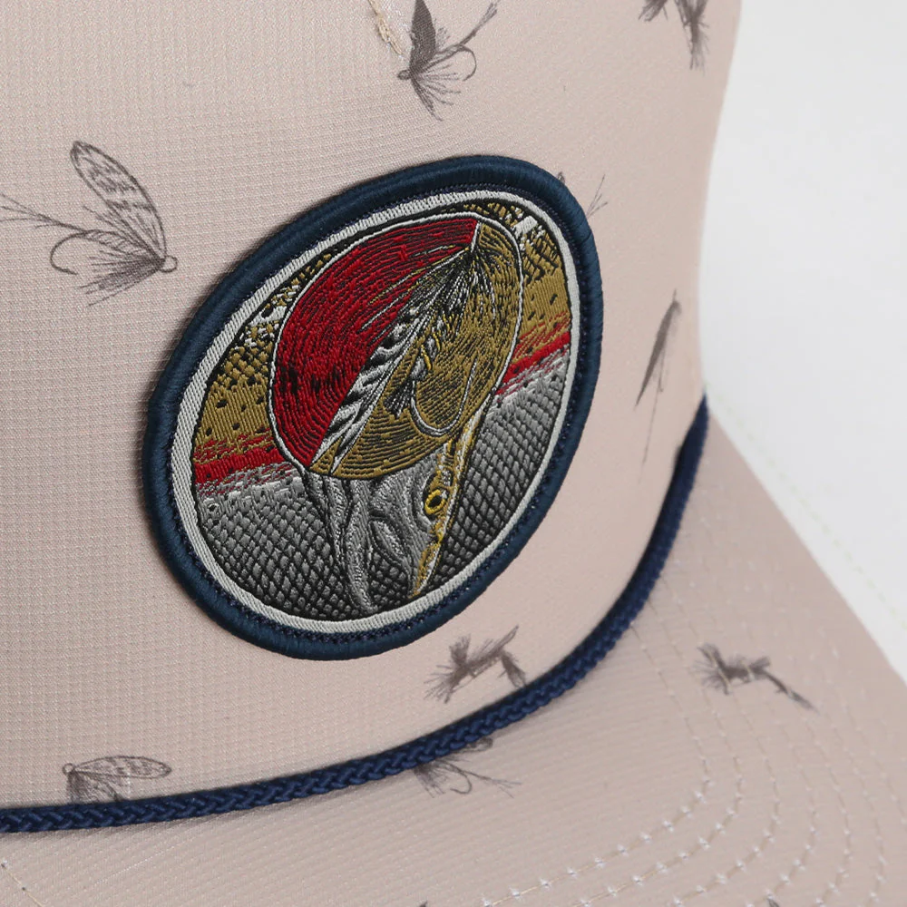 Dead Drift Fly Fishing Patch Rope Cap Fly Pattern - Image 11