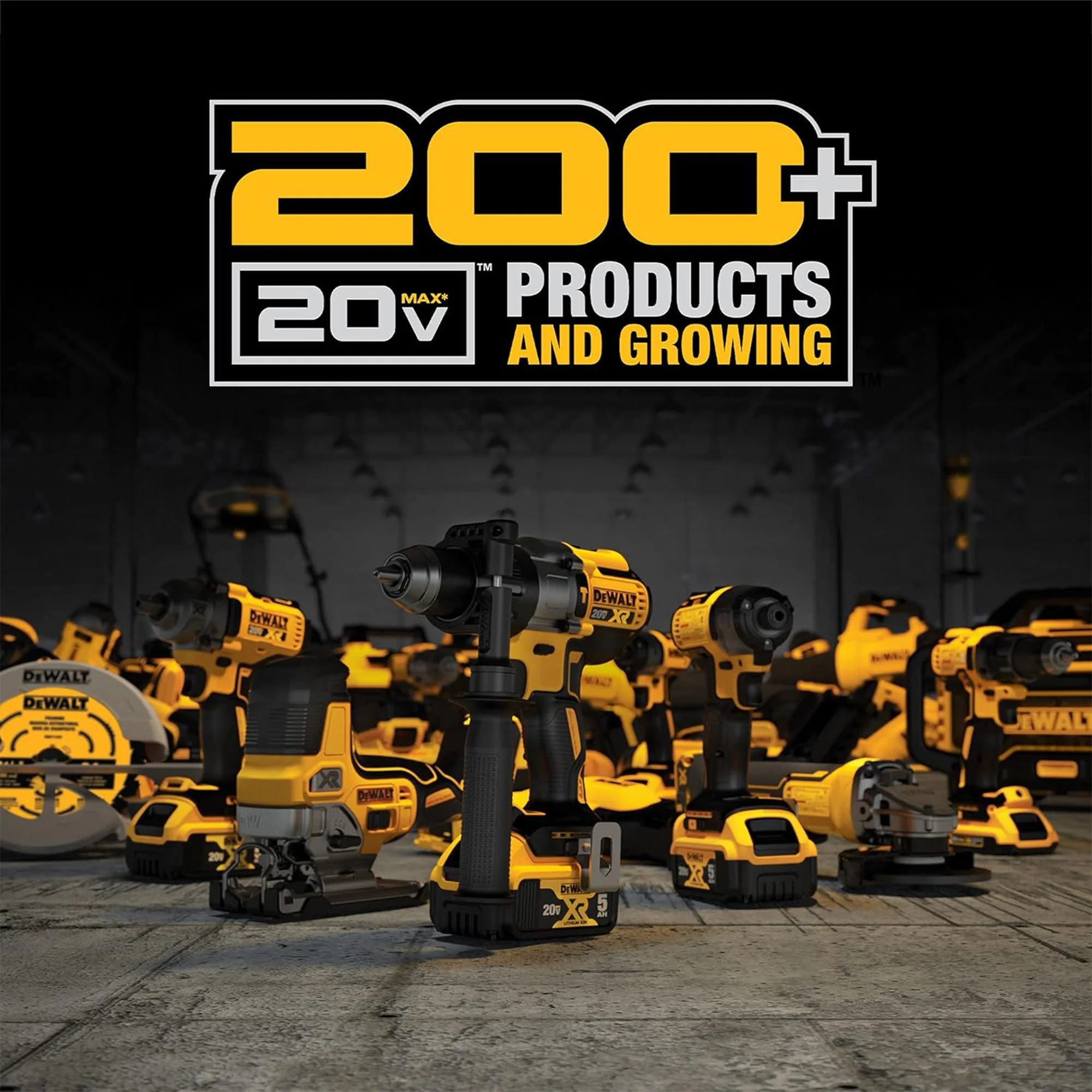DeWalt 20V MAX 4 Tool Combo Kit w/ Reciprocating & Circular Saws & LED Worklight - Image 10