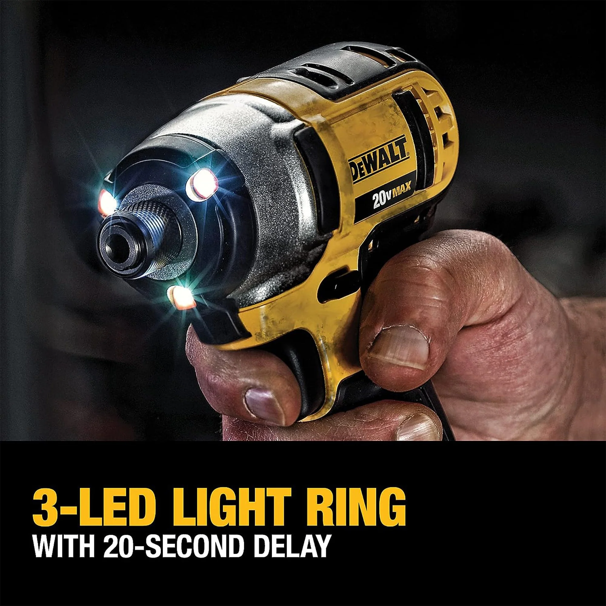 DeWalt 20V MAX Brushless Motor Drill/Driver, Impact Driver, Saw Hand Tool Set - Image 7