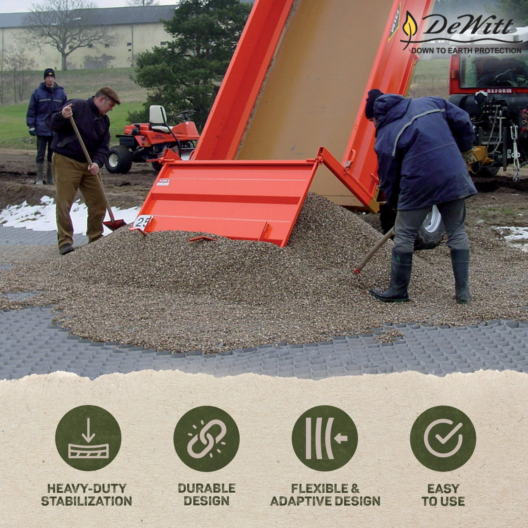 DeWitt DuPont GroundGrid Geotextile 3D Honeycomb 5.6oz Land Stabilization System - Image 2