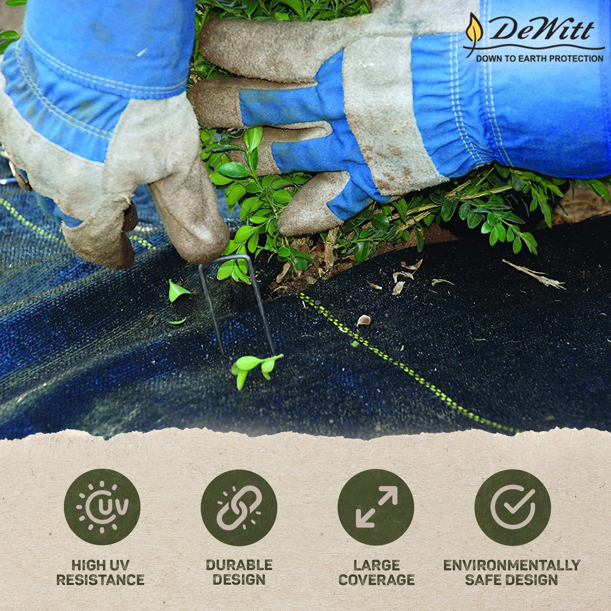 DeWitt P3 3’x250’ 5 Oz & P6 6’x250’ 5 Oz Pro 5 Landscape Weed Block Fabric Rolls - Image 2
