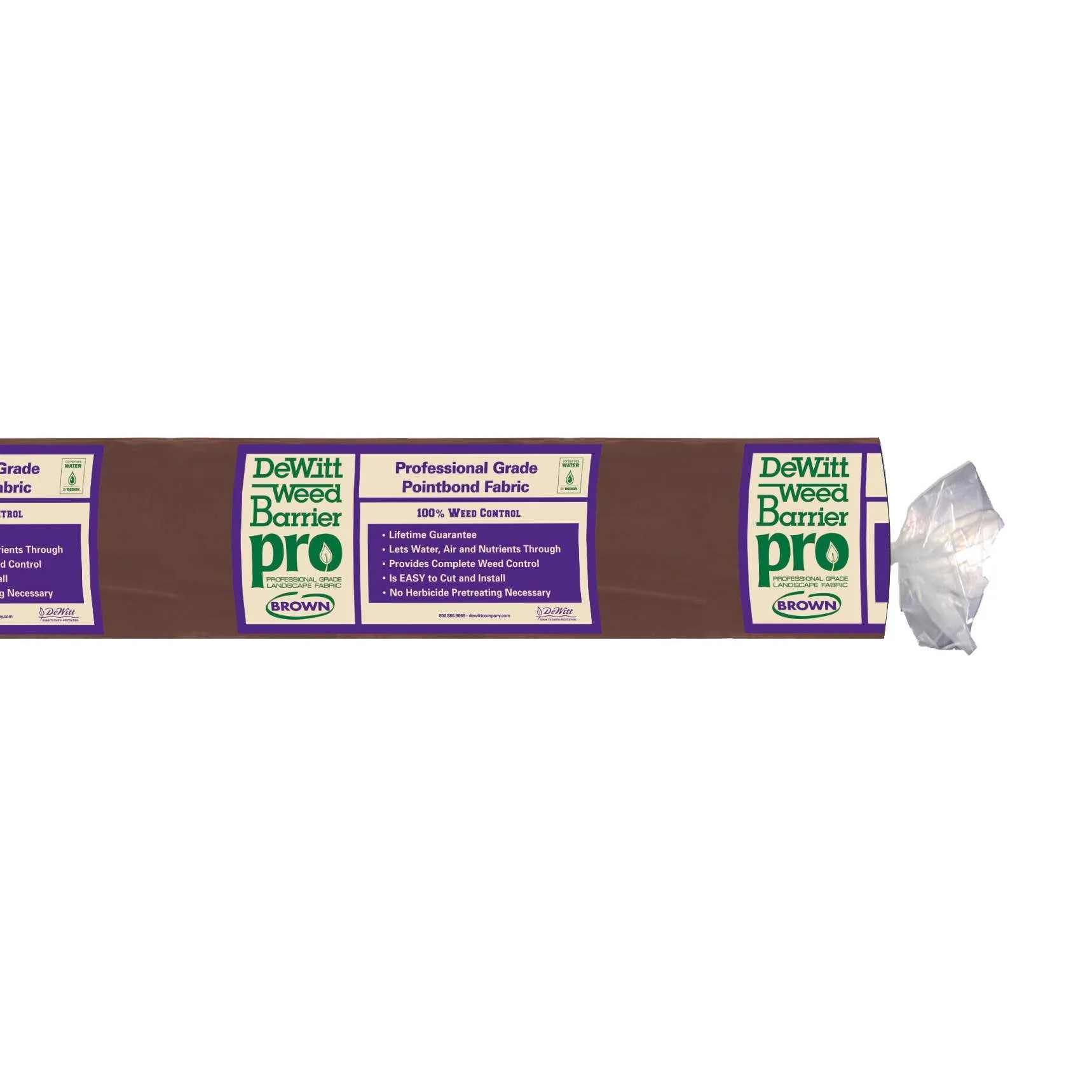 DeWitt Weed Barrier Pro Landscape Fabric in Brown (3 Ounces), 3' x 100' Refill - Image 10