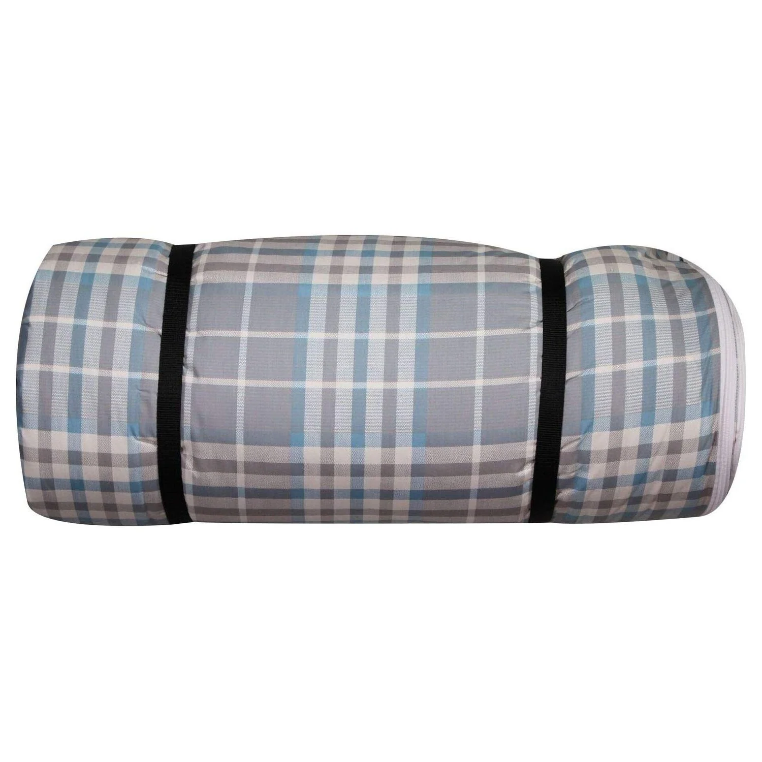 Disc-O-Bed Duvalay Child Memory Foam Sleep Pad/Duvet, Ocean Plaid - Image 2