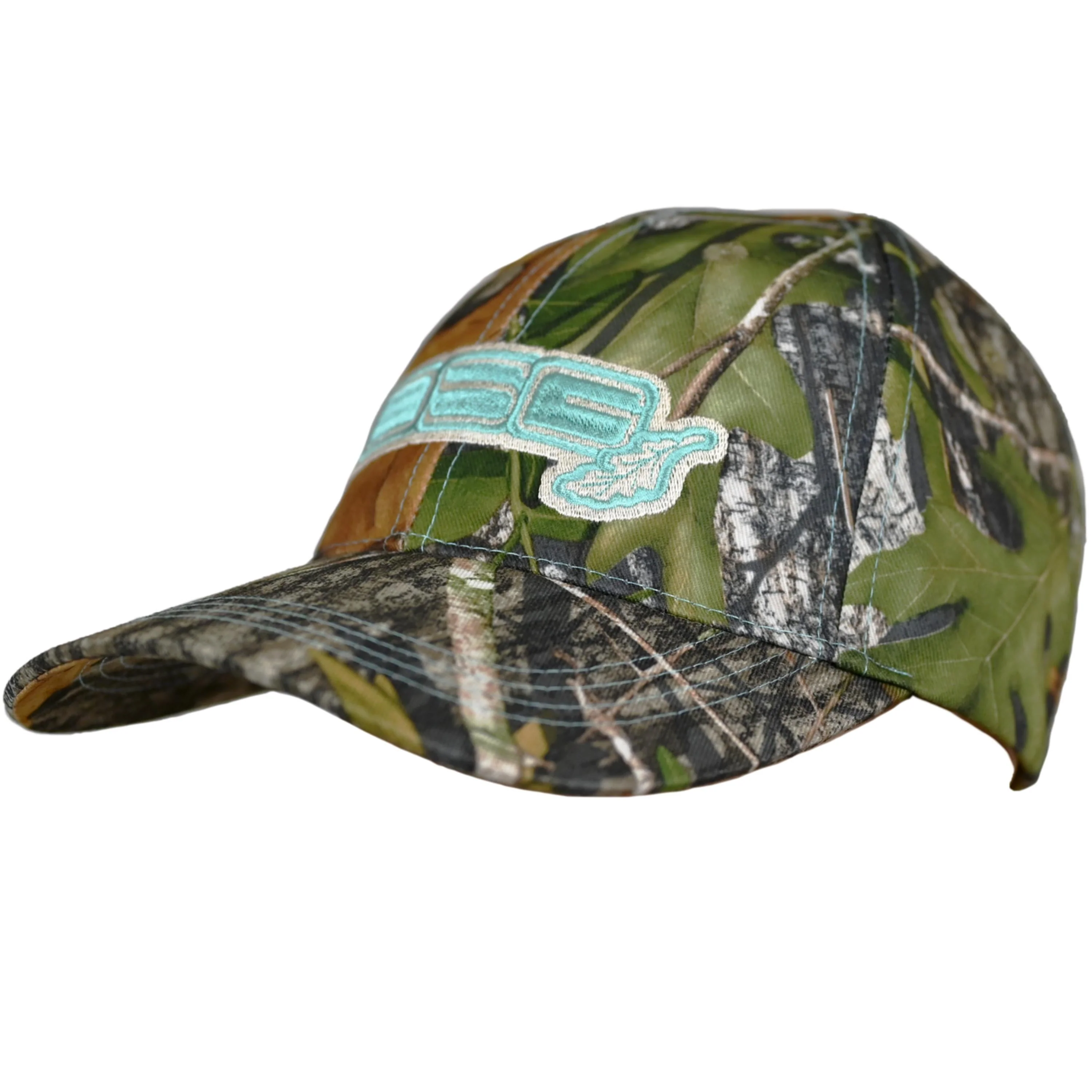 Distressed Camo Baseball Cap - Image 4