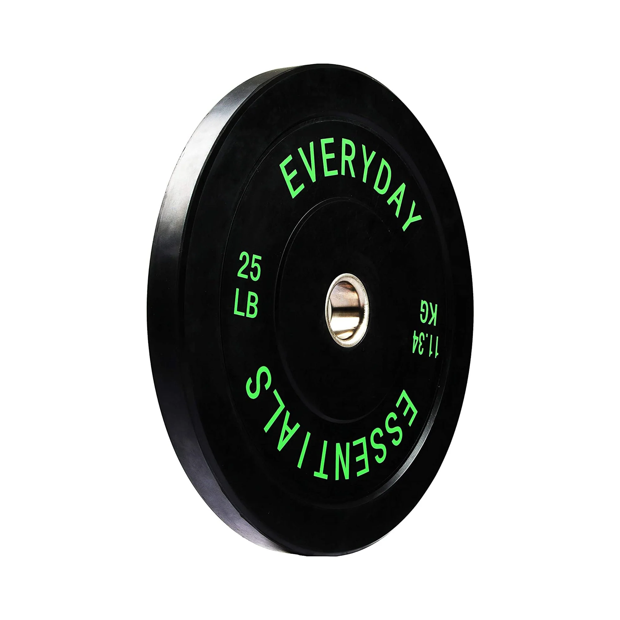 DO NOT USE BalanceFrom Everyday Essentials 25 Pound Olympic Weight Plate, 1 Pair, Black - Image 2