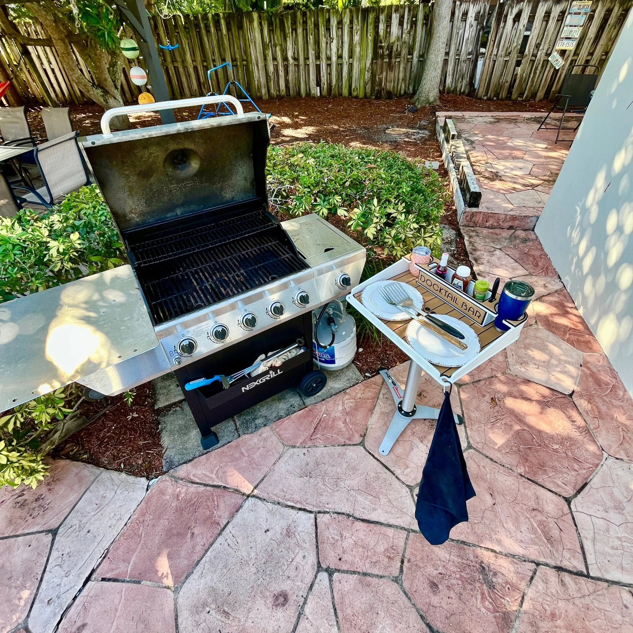 Docktail Boondocking Table - For Camping, RV's, Tailgating, Poolside, and Grill Prep - Image 8
