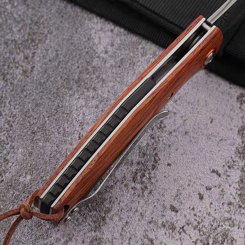 Dominator VG10 Damascus Knife with Sandalwood Handle - Image 4