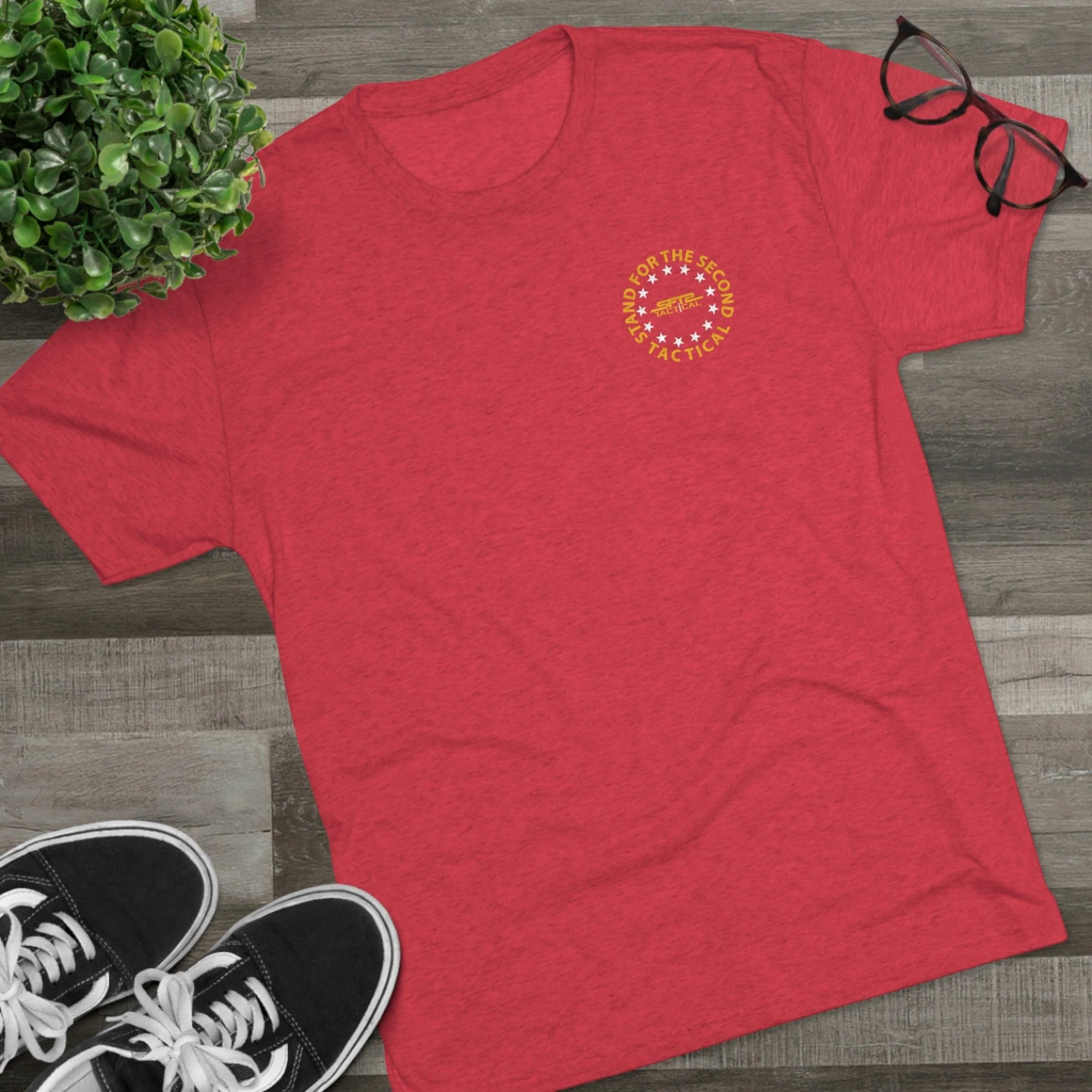 Don't Tread On Me Tri-Blend Crew Tee - Image 27