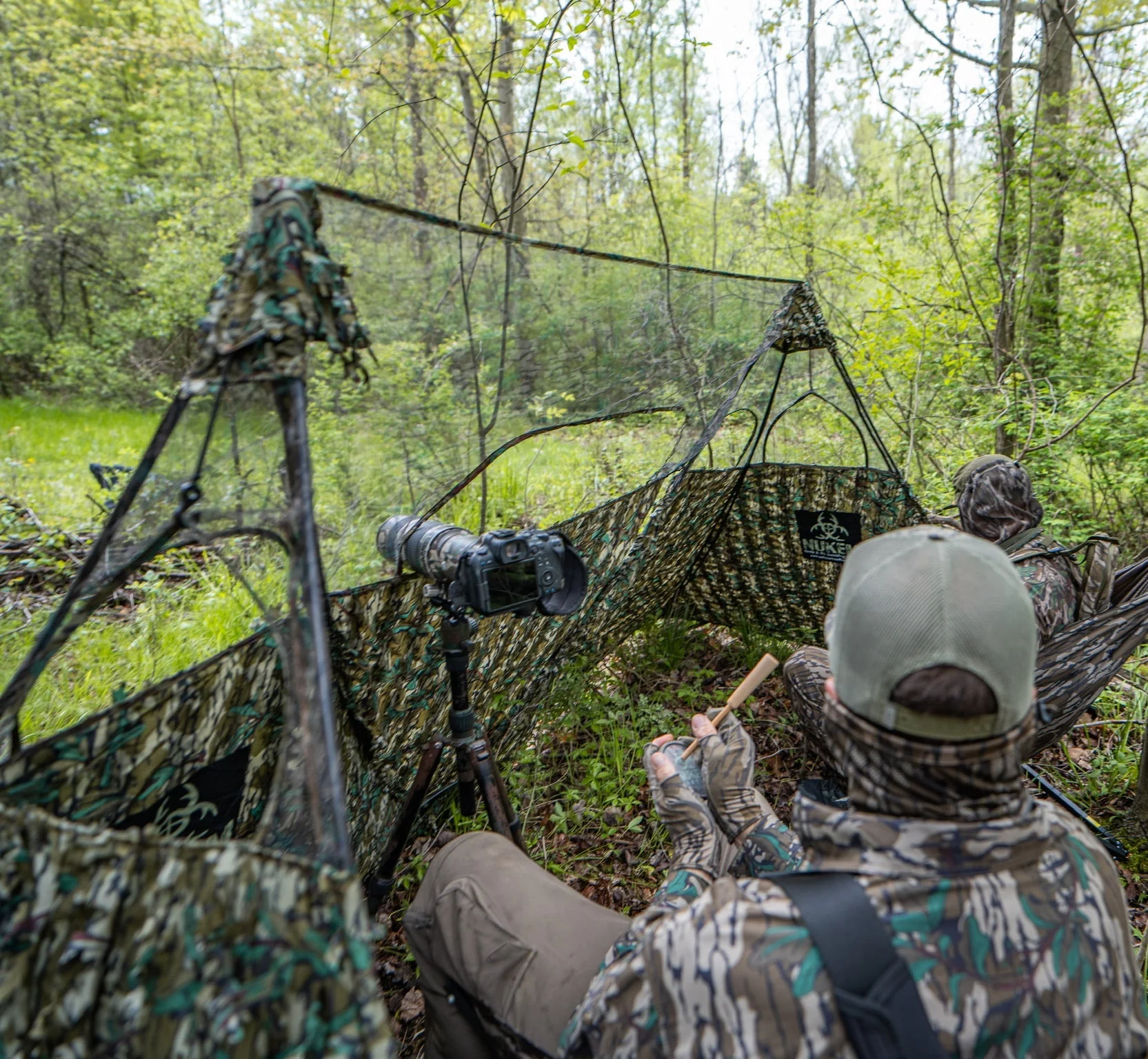 Double Up System - Mossy Oak Greenleaf 3D Leafy