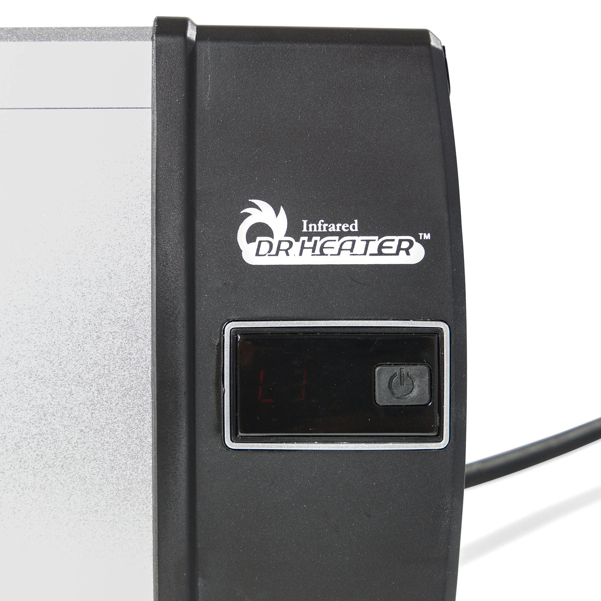 Dr. Infrared DR-238 1500W Infrared Indoor Outdoor Wall or Ceiling Heater, Silver - Image 3