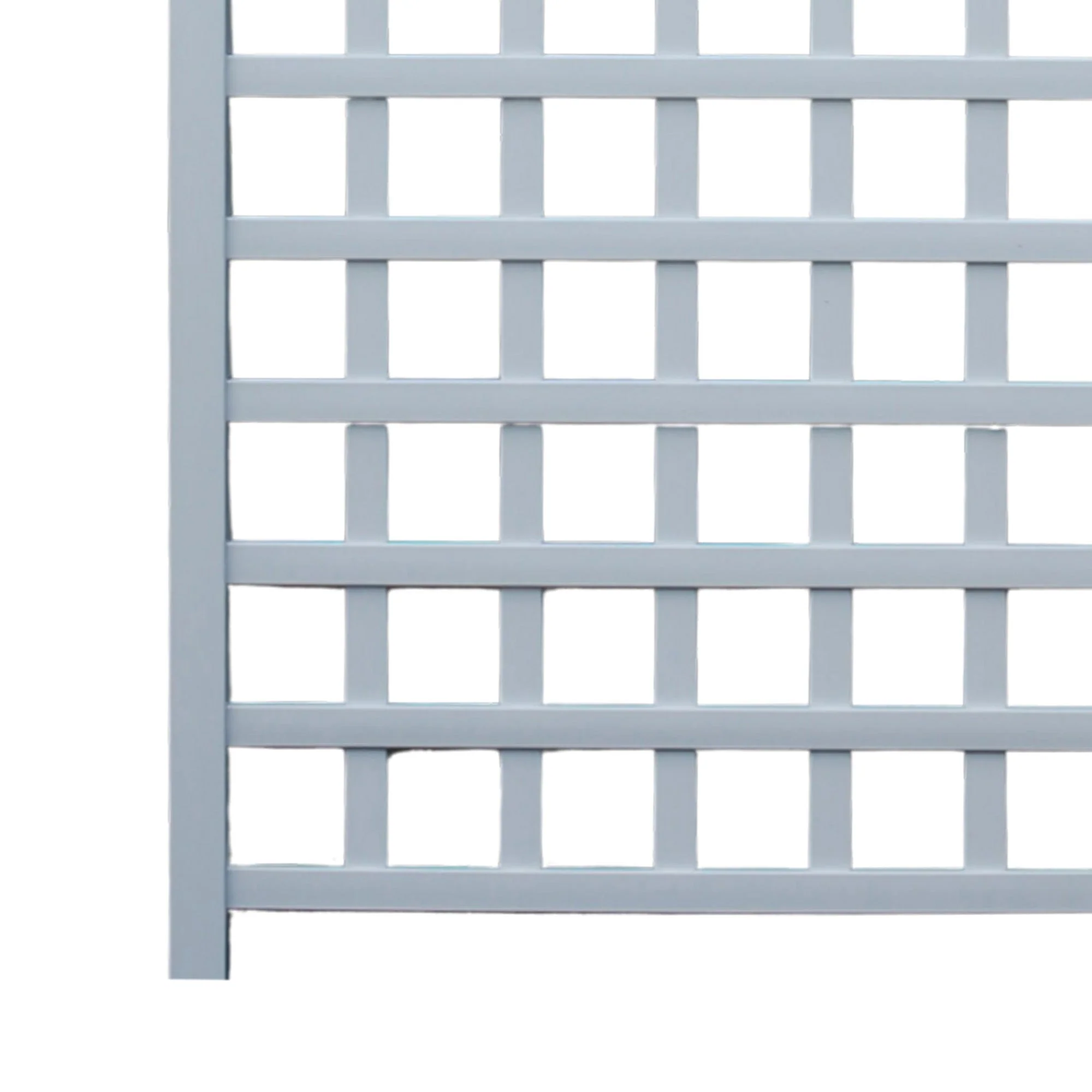 Dura-Trel Country Garden 35 x 66 Inch Vinyl Outdoor Garden Patio Trellis, White - Image 9