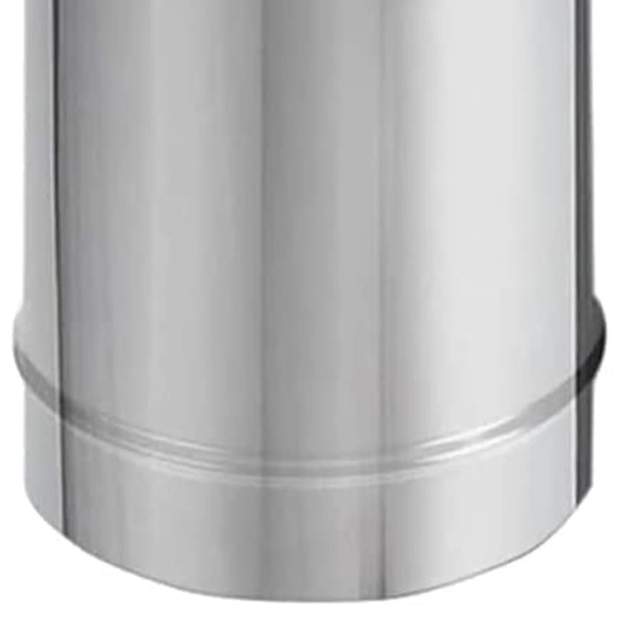 DuraVent DuraBlack 24" x 8" Diameter Single Wall Stainless Steel Stove Pipe - Image 8