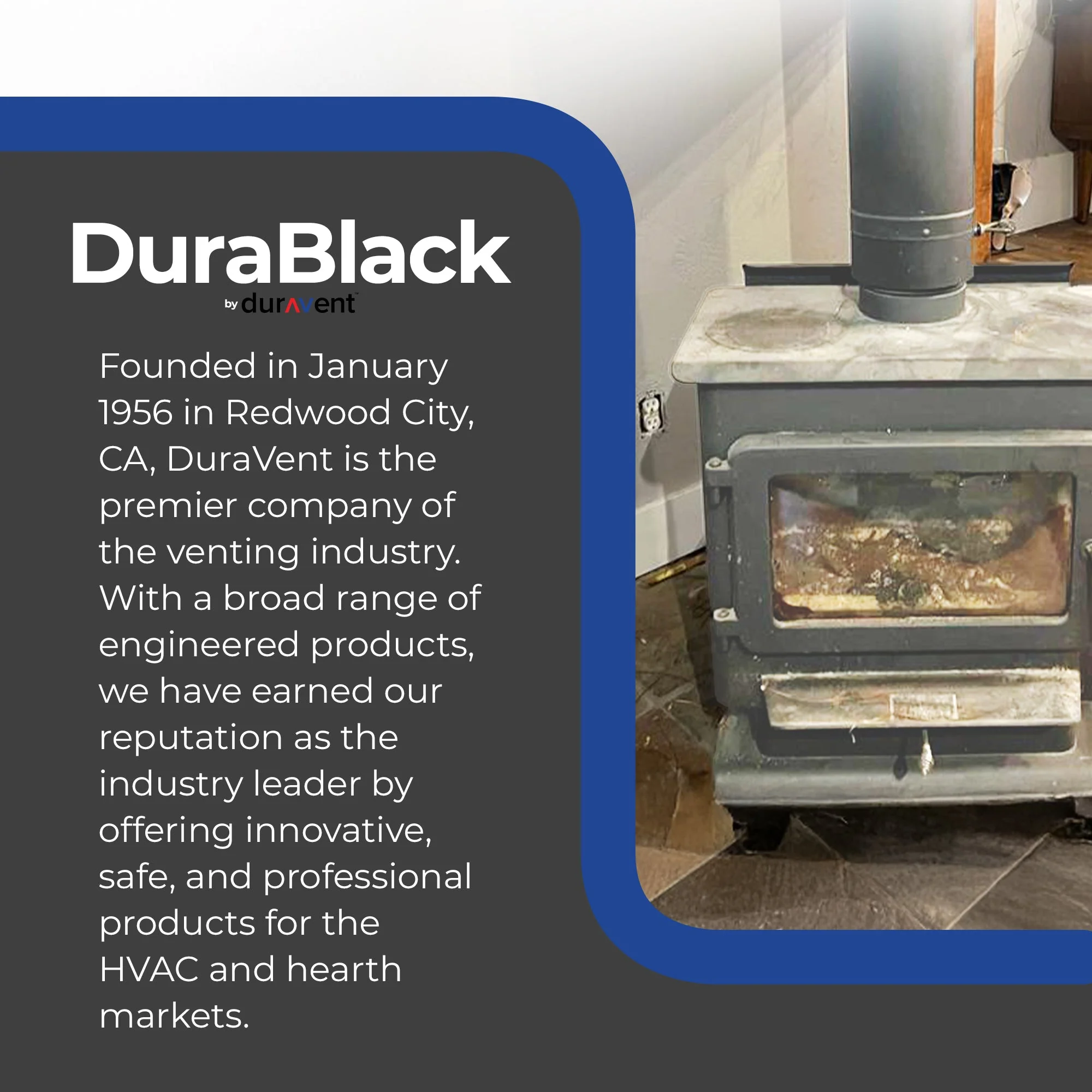 DuraVent DuraBlack 48 x 8 Inch Stainless Steel Single Wall Stove Pipe, Silver - Image 4