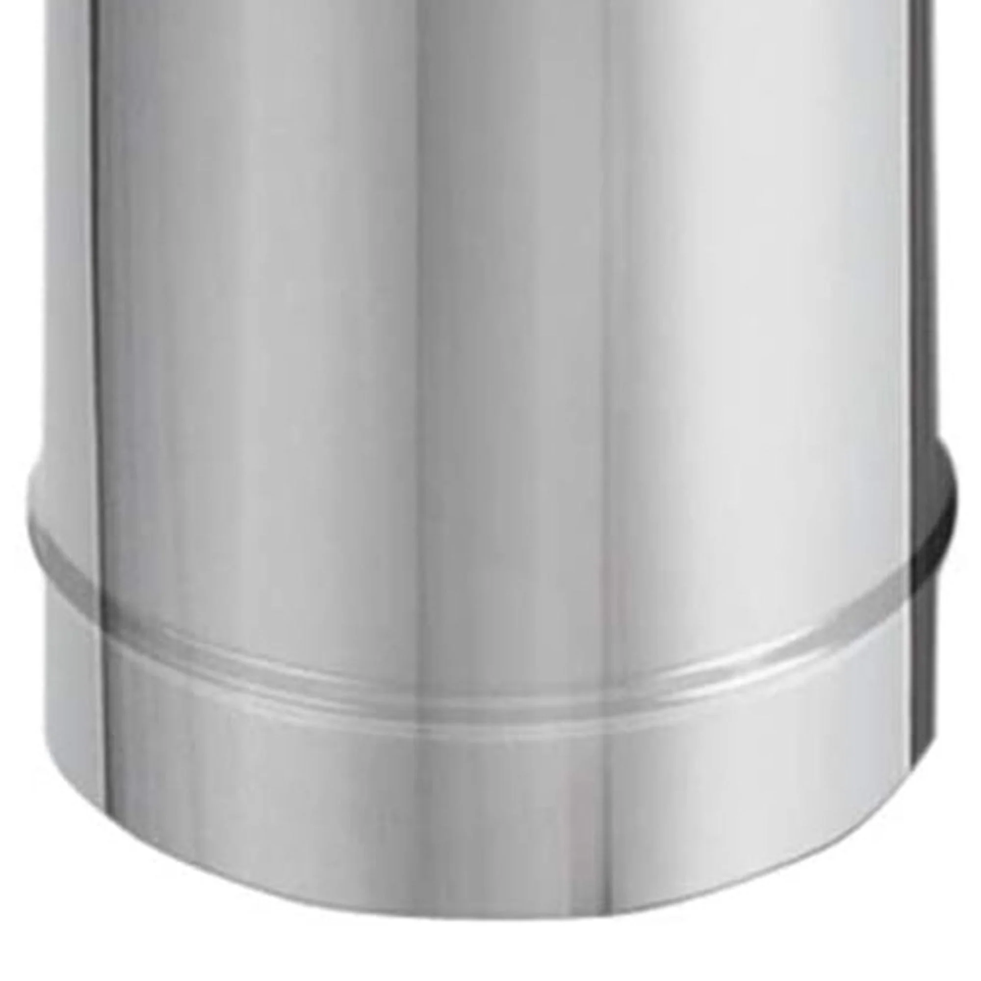 DuraVent DuraBlack 6DBK-12SS 12 x 6 Inch Stainless Steel Single Wall Stove Pipe - Image 7