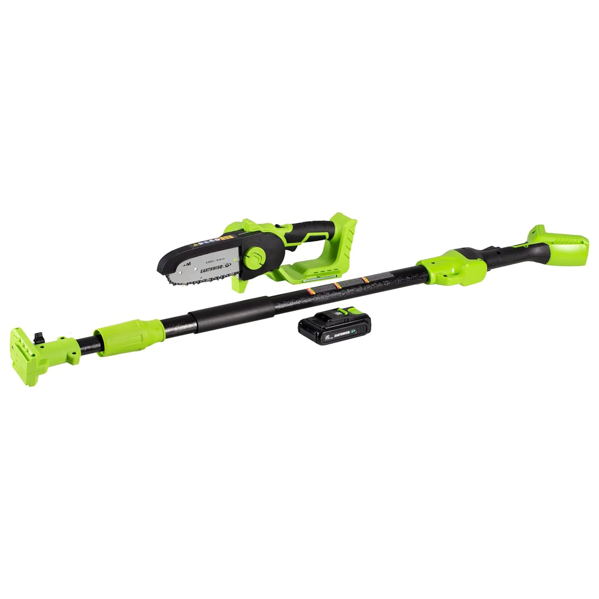 Earthwise Power Tools 16 inch Cordless Mini Pole Chainsaw with Battery Included - Image 9