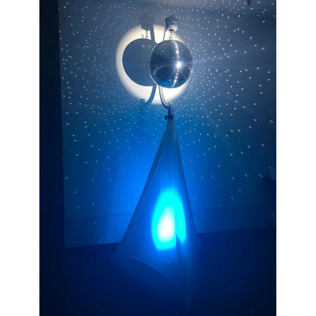 Eliminator Lighting DECOR MBSK Rotating Mirror Disco Ball Tripod (Stand Only) - Image 2