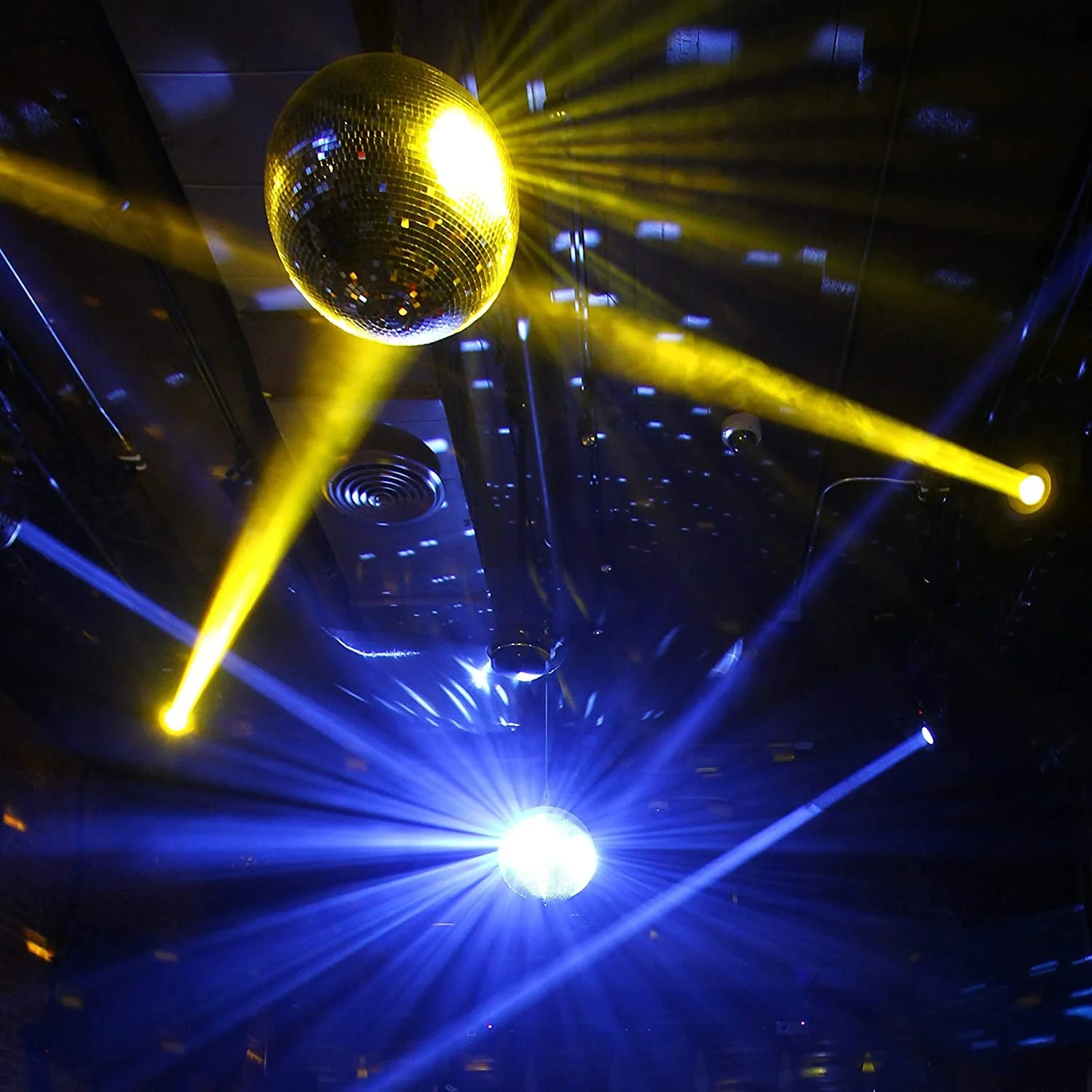 Eliminator Lighting EM16 Hanging Mirror Disco Ball for Parties, 16 Inch (2 Pack) - Image 7