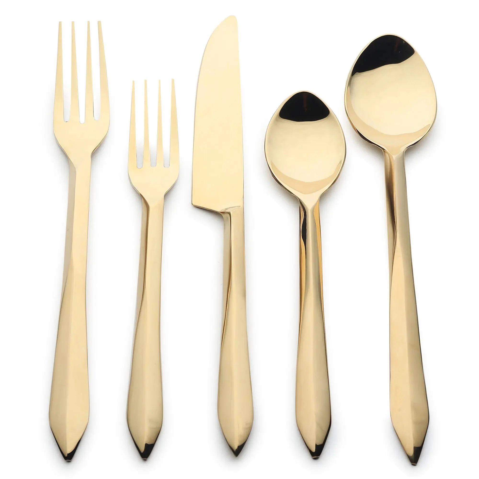 Estique PVD 5 Pcs. Flatware Set - Image 3