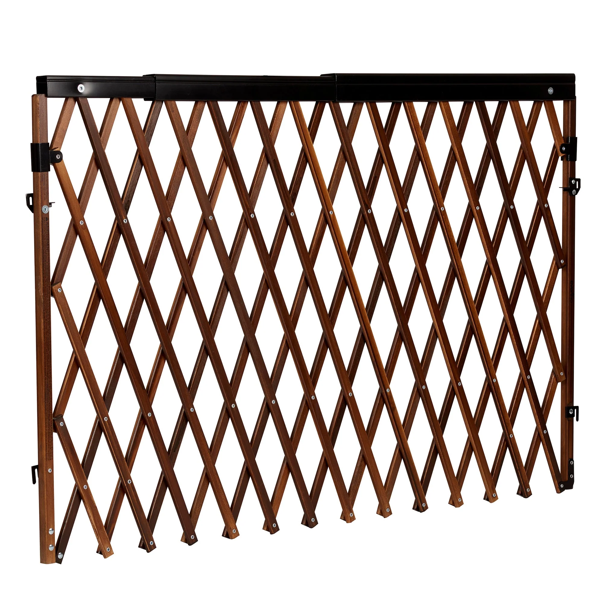 Evenflo Easy Walk Thru Extra Wide Baby/Pet Safety Gate, Farmhouse Collection - Image 2