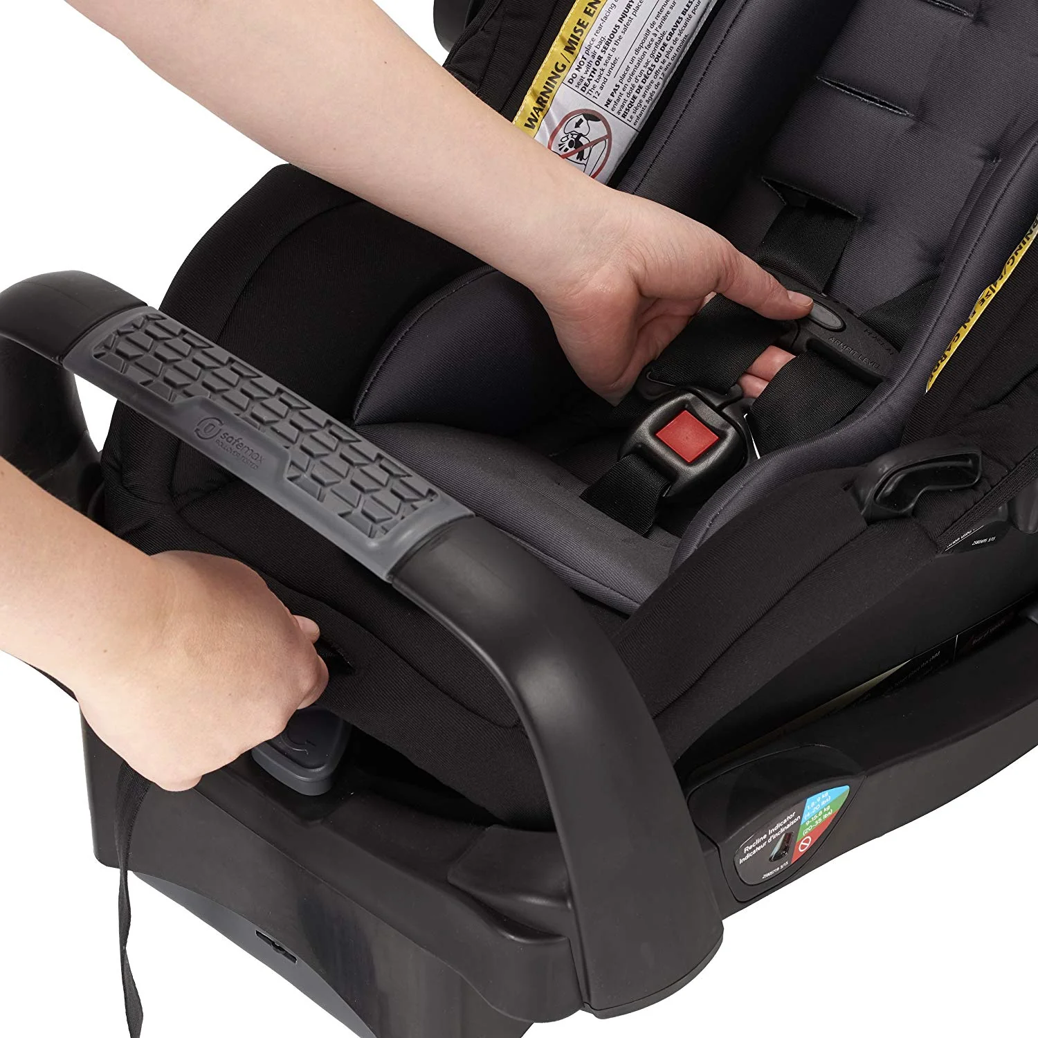 Evenflo Pivot Xpand Baby Stroller & SafeMax Infant Car Seat Travel System, Black - Image 4