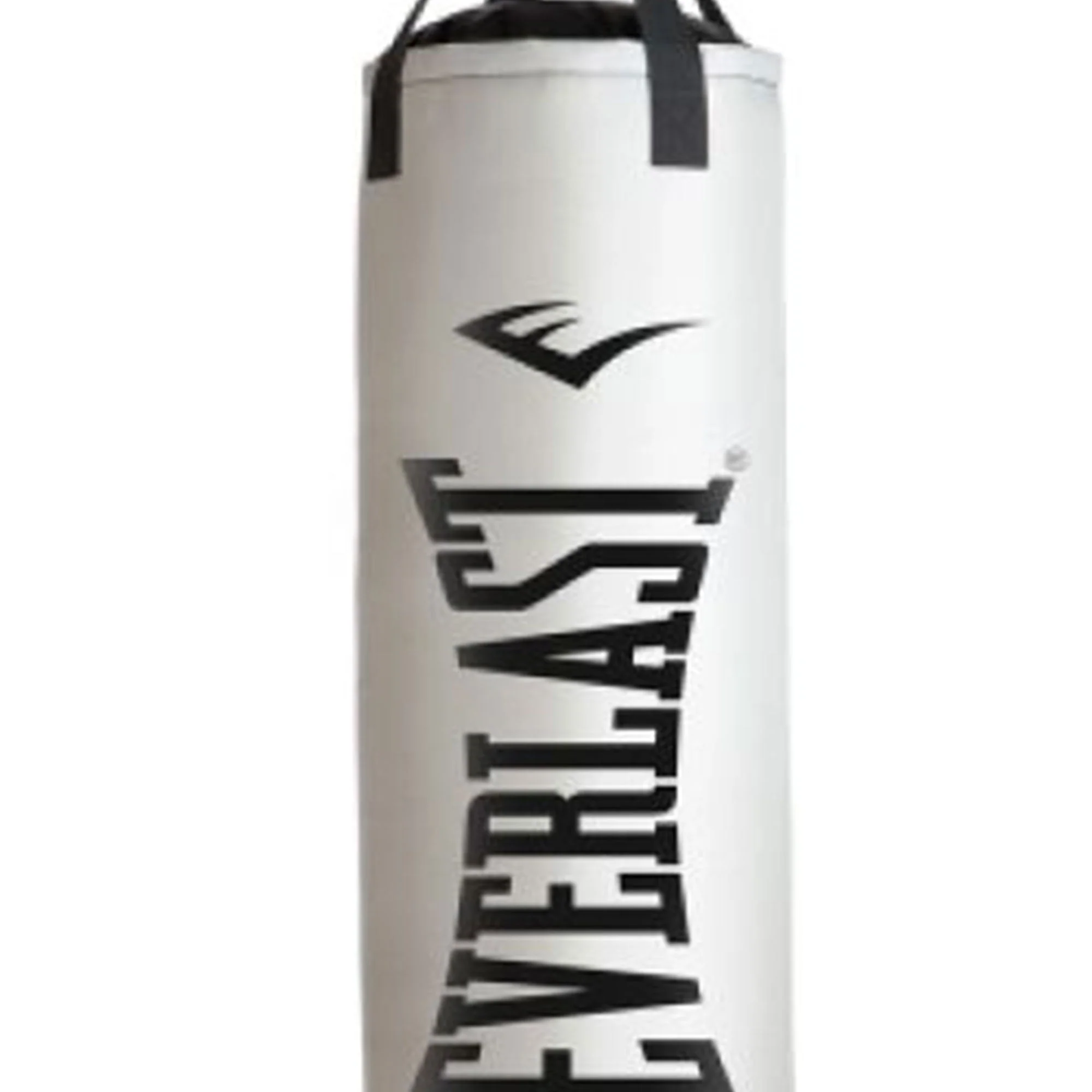 Everlast Nevatear Fitness Workout 60 Pound Heavy Boxing Punching Bag, Platinum - Image 3