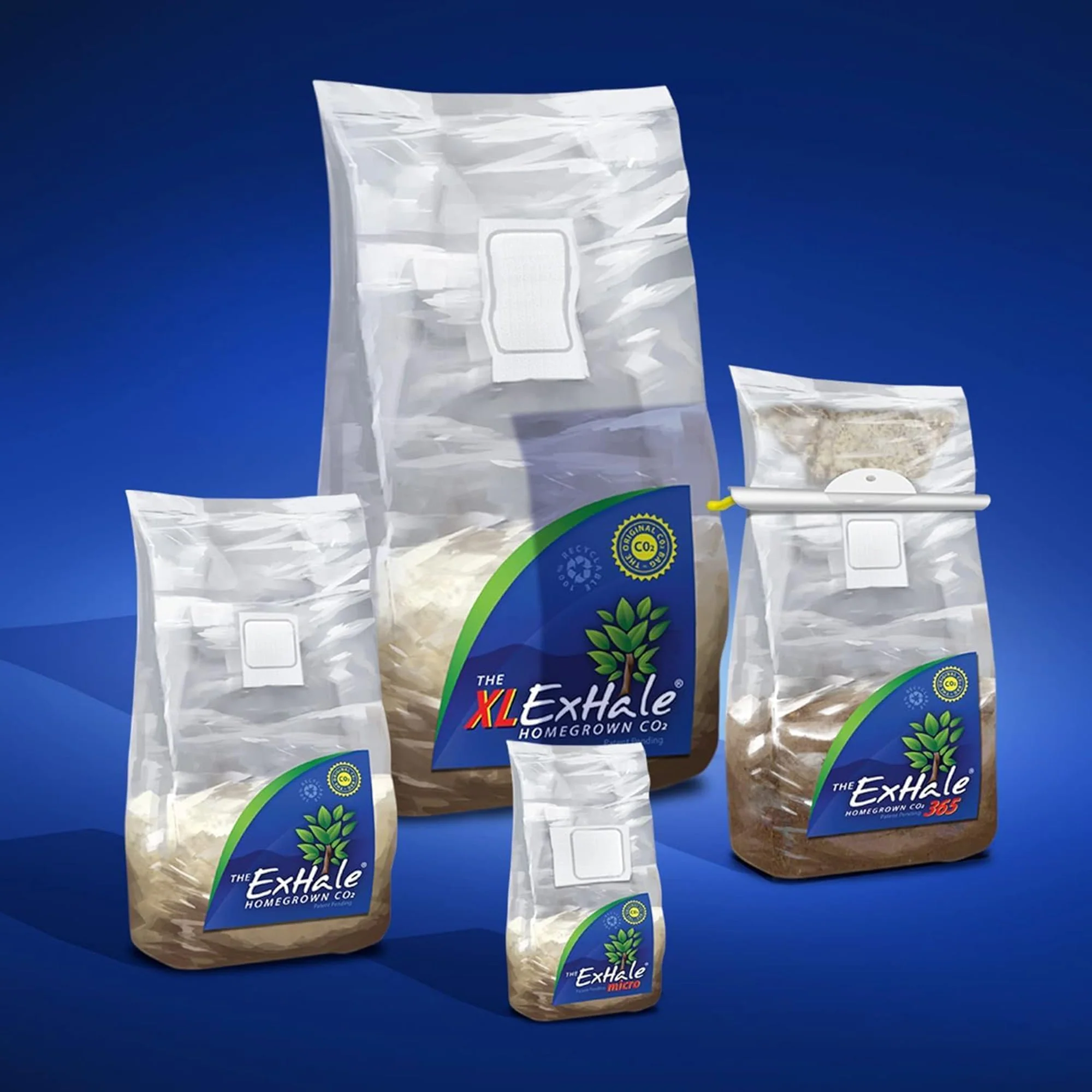 ExHale XL EX50002 Self Activated 6 Month 288 Cubic Foot Gardening CO2 Grow Bag - Image 7