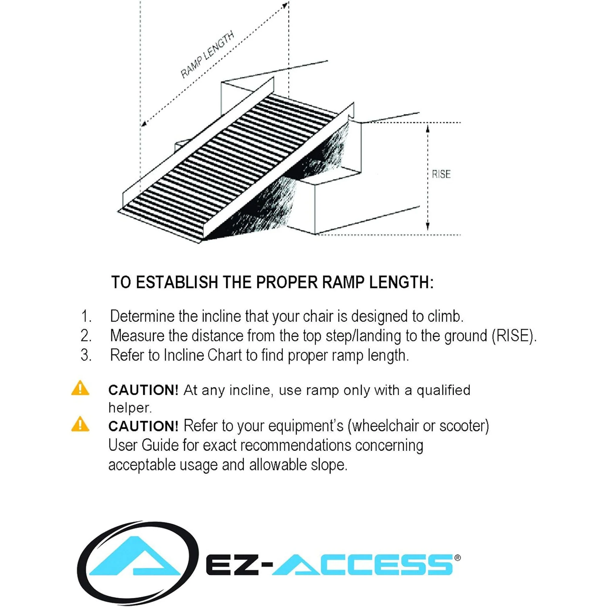 EZ-ACCESS SUITCASE 8’ x 30" Portable Singlefold Ramp Suited for Minivans & SUVs - Image 6