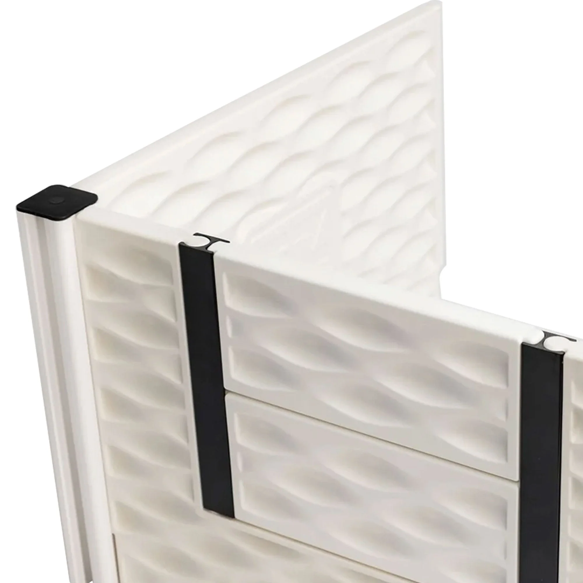 EZwhelp EZclassic 28 Inches Add On Room with Front Panel Set and Doors, White - Image 8