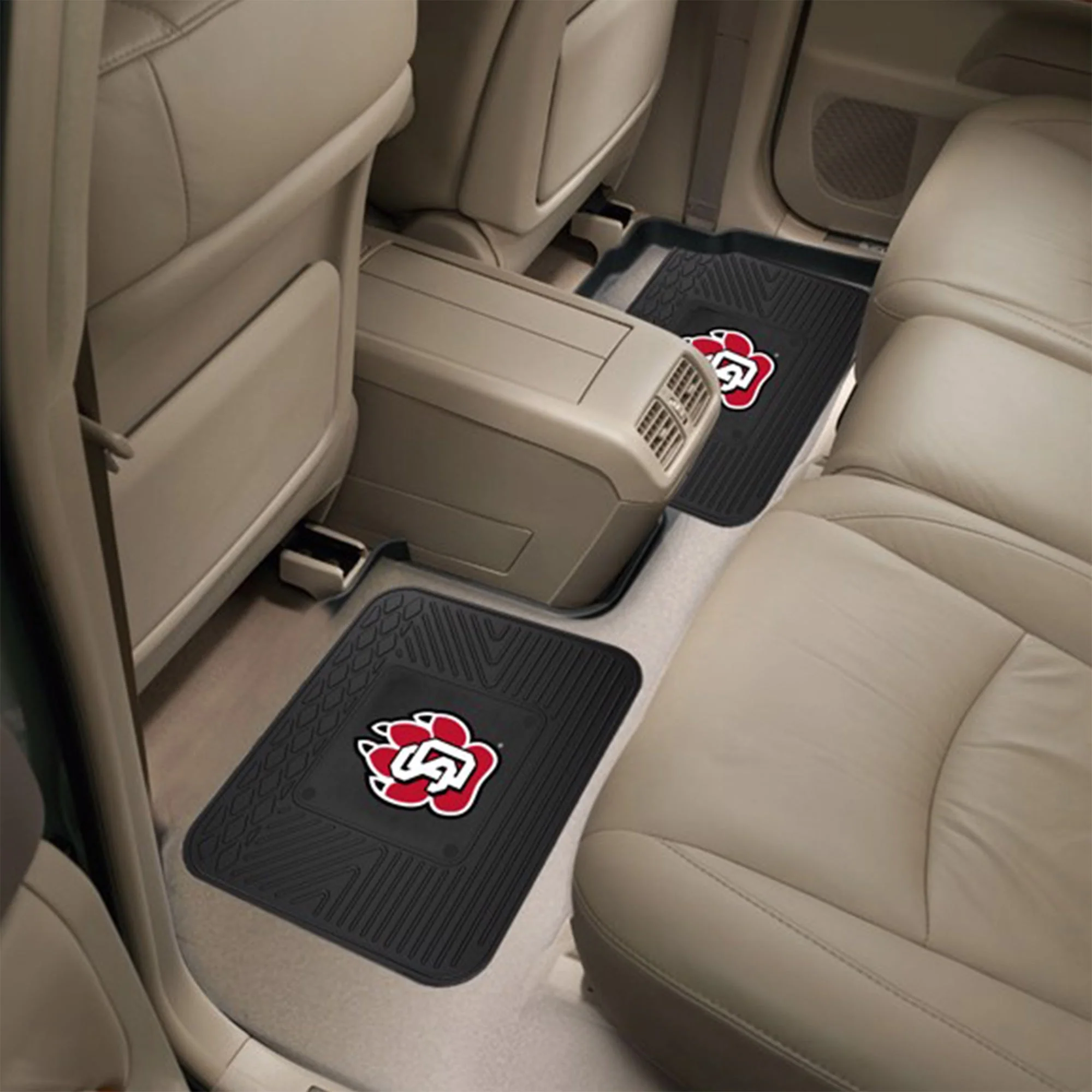 Fanmats 14 x 17 Inch Vinyl Universal Fit Back Car Mat Set, South Dakota Coyotes - Image 5