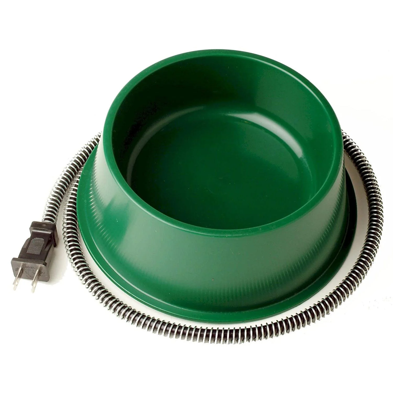 Farm Innovators QT-1 1 Quart Electric Heated Pet Water Bowl, 25 Watt, Green - Image 4