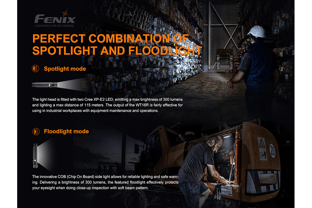 Fenix WT16R Rechargeable Work Light - Image 4