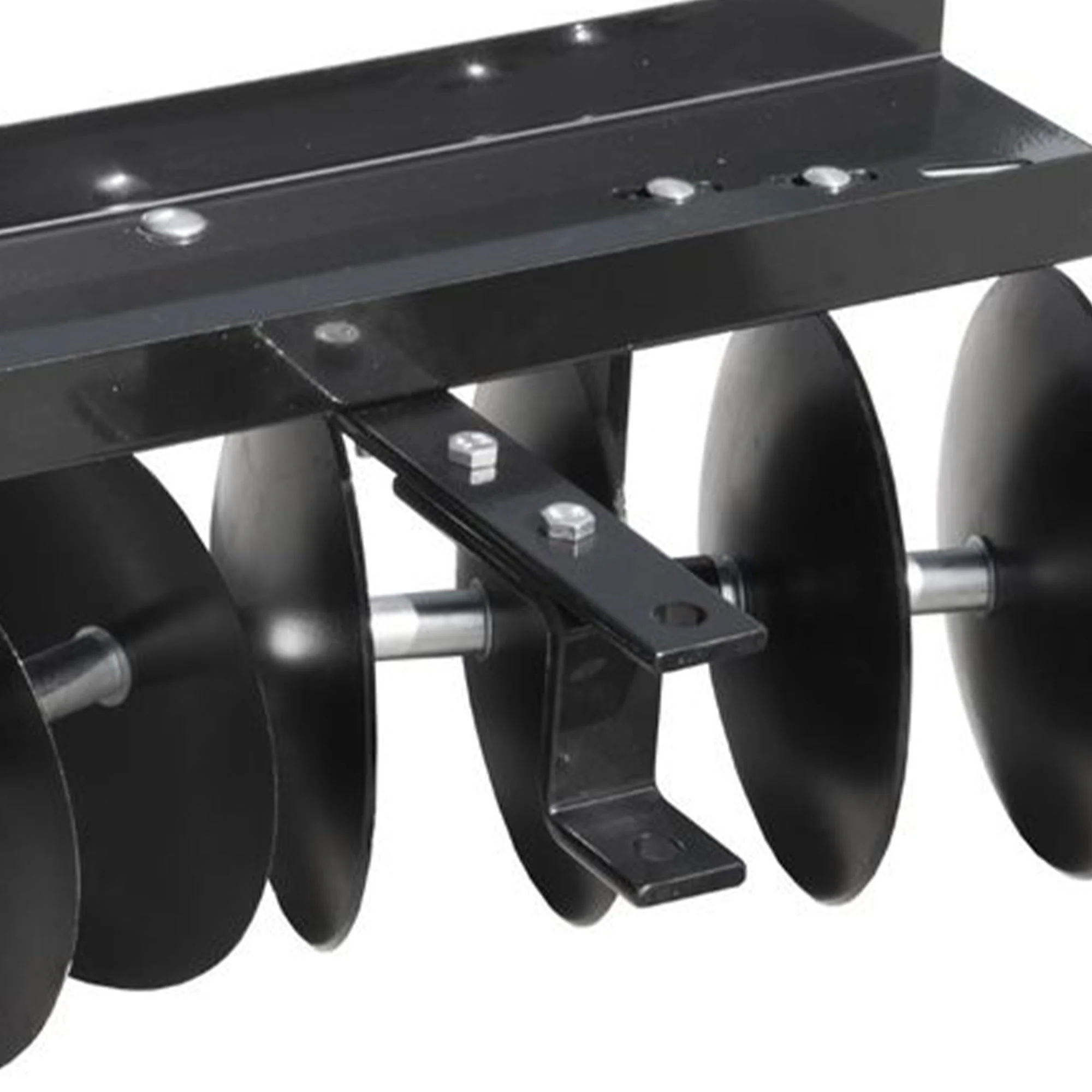 Field Tuff 39 Inch Tow Behind Garden Soil Cultivator Sleeve Hitch Disc Harrow - Image 7