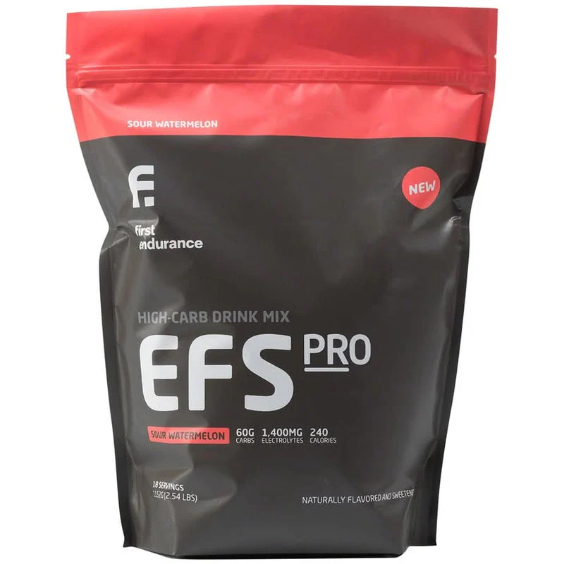First Endurance EFS-Pro High Carb Drink Mix - 18 Serving Resealable Pouch - Image 4
