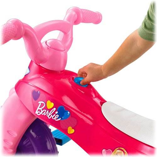 Fisher Price Barbie Girls Tough Trike/Tricycle Ride-On | W1441 - Image 4