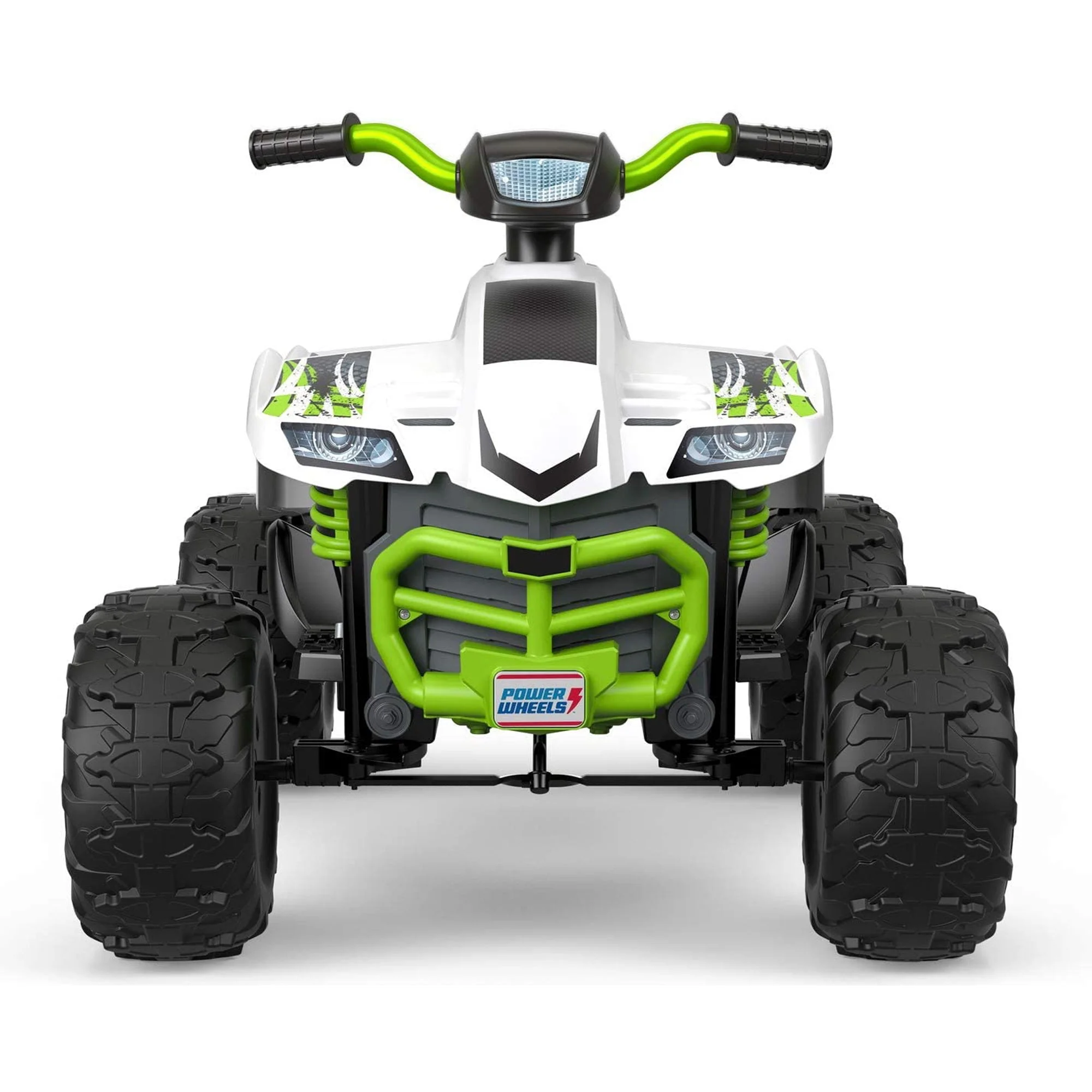 Fisher Price Power Wheels Battery Powered Electric Kids Car ATV Ride Toy, Green - Image 3
