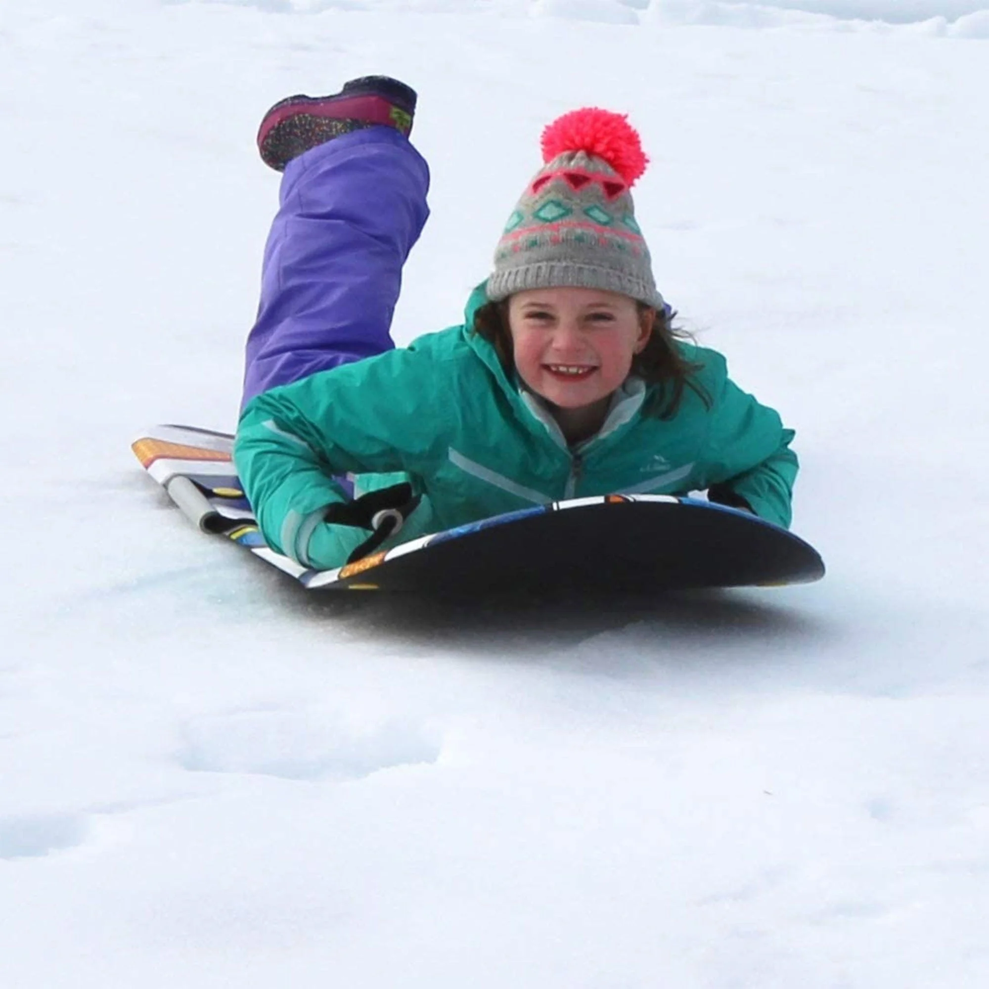 Flexible Flyer Snow Screamer 47 Inch Foam Snow Sled for Kids and Adults (2 Pack) - Image 5