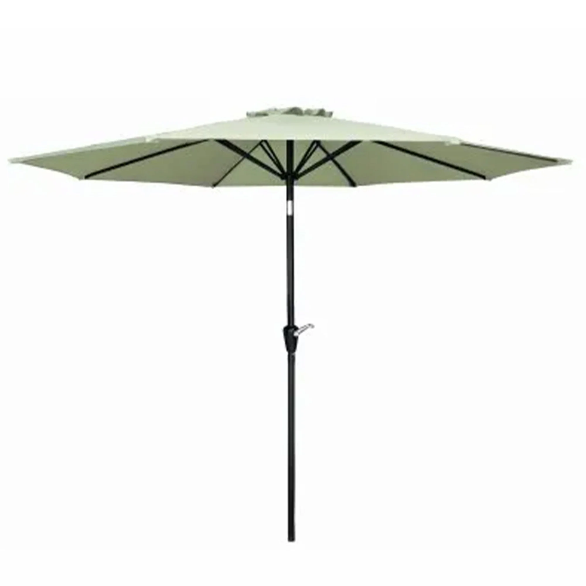 Four Seasons Courtyard 9' Round Polyester Patio Market Umbrella, Seafoam Green - Image 2