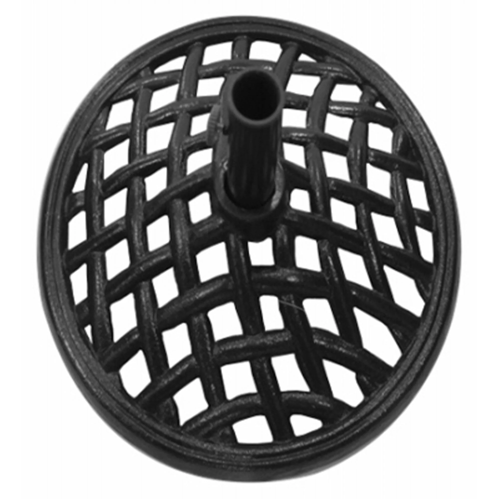 Four Seasons Courtyard Canmore 19 Inch Cast Iron Patio Umbrella Base, Black - Image 2
