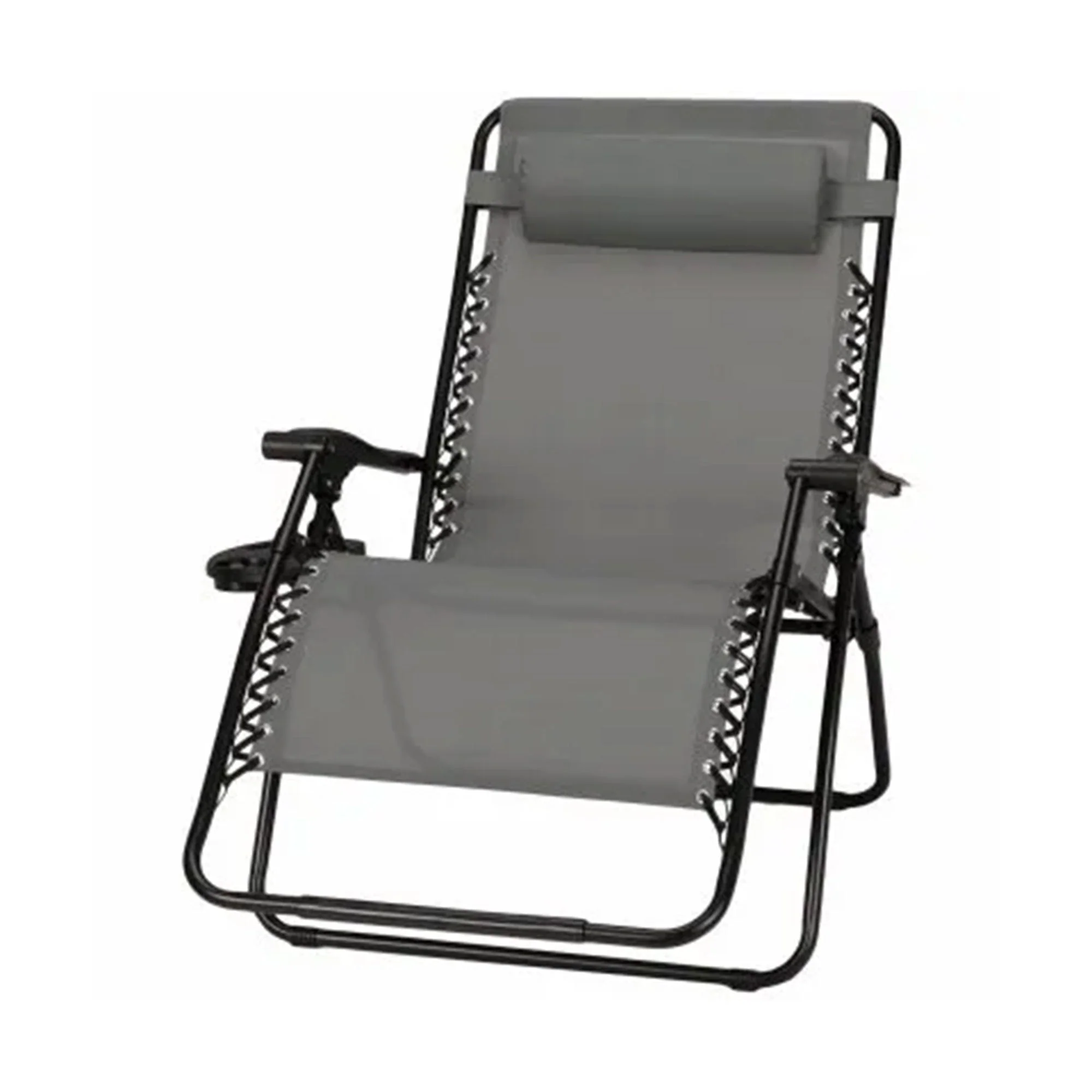 Four Seasons Courtyard Sunny Isles XL Zero Gravity Outdoor Chairs, 3 Pack, Gray - Image 7