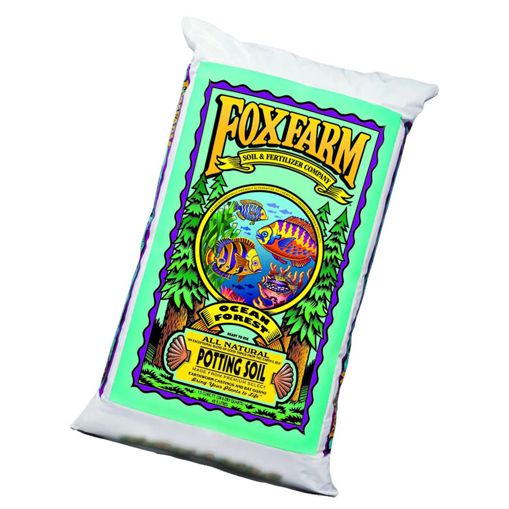 Foxfarm FX14000 Ocean Forest Garden Potting Soil Bag 6.3-6.8 pH, 1.5 Cubic Feet - Image 2